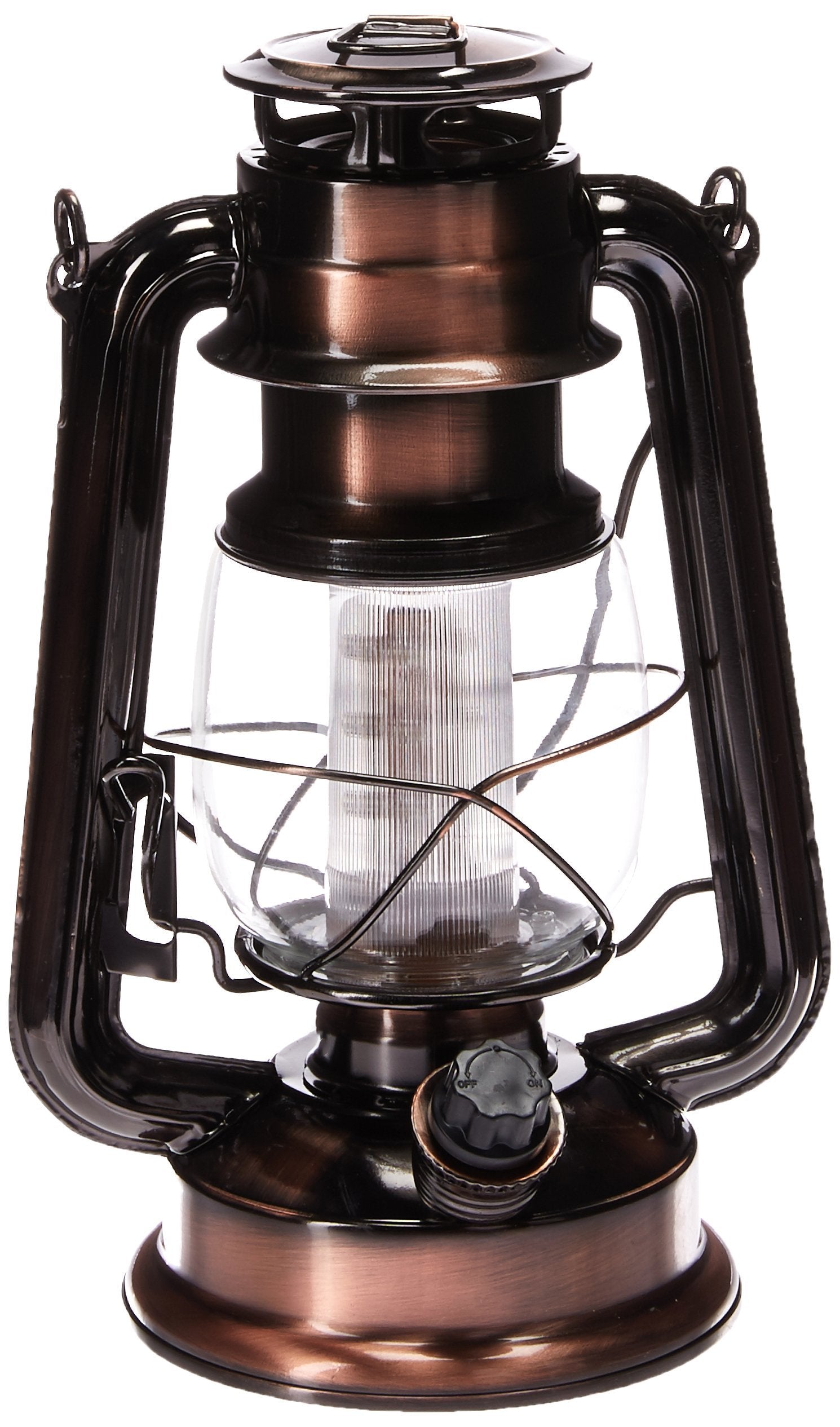 Northpoint 190462 Vintage Style Outdoor Lantern, 150 Lumens, Copper, Metal, Multi-Purpose Use