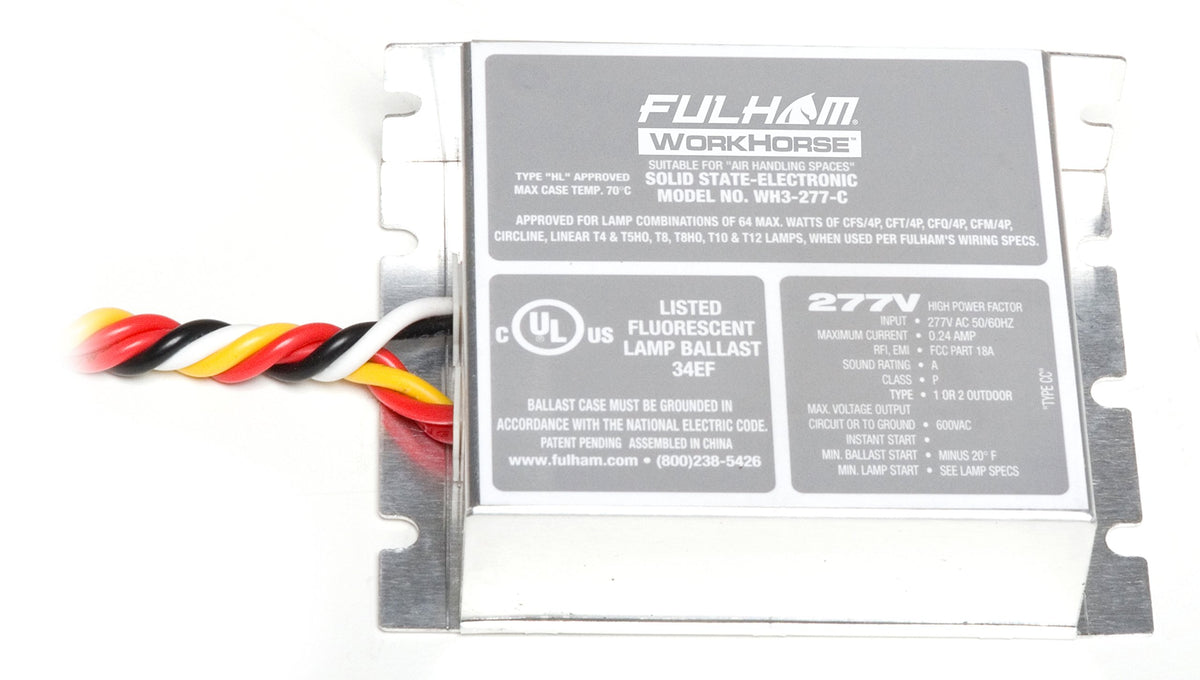 Fulham Workhorse Adaptable Ballast, Wh3-277-C