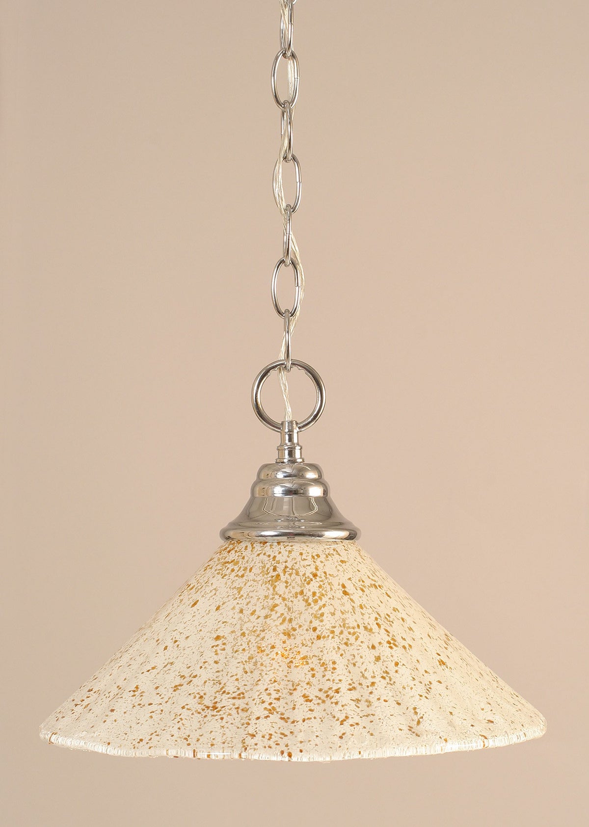 Toltec Lighting 1 Light Pendant In Chrome (10-Ch-702)