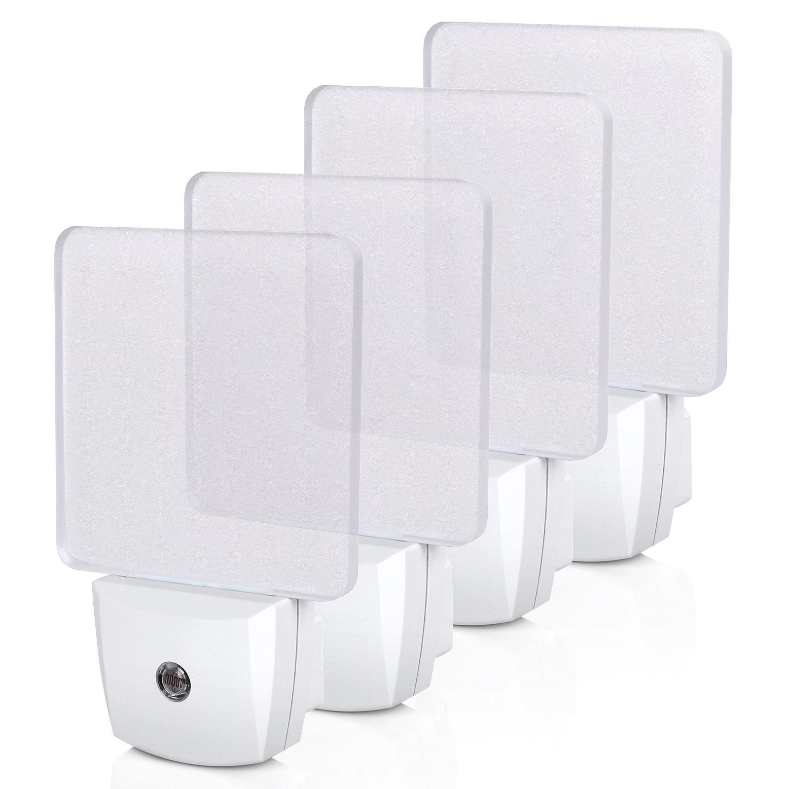 DEWENWILS LED Night Light with Light Sensor, Warm White, Dusk to Dawn, 4 Pack, Model 7W964R9S