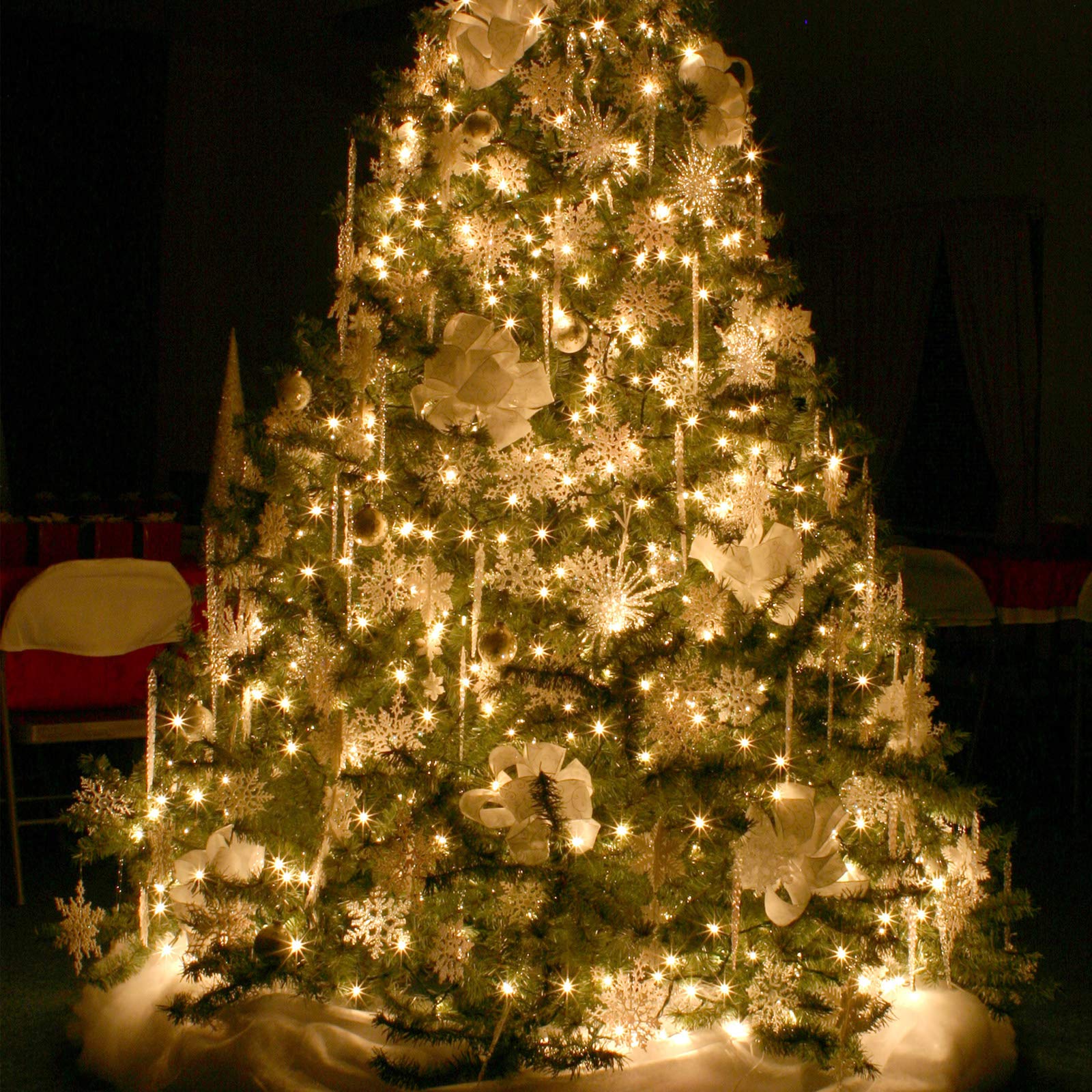 Aodaer 500 Clear Mini Light Bulbs, 2.5 Volt, 0.17A, 0.42W for Christmas Trees