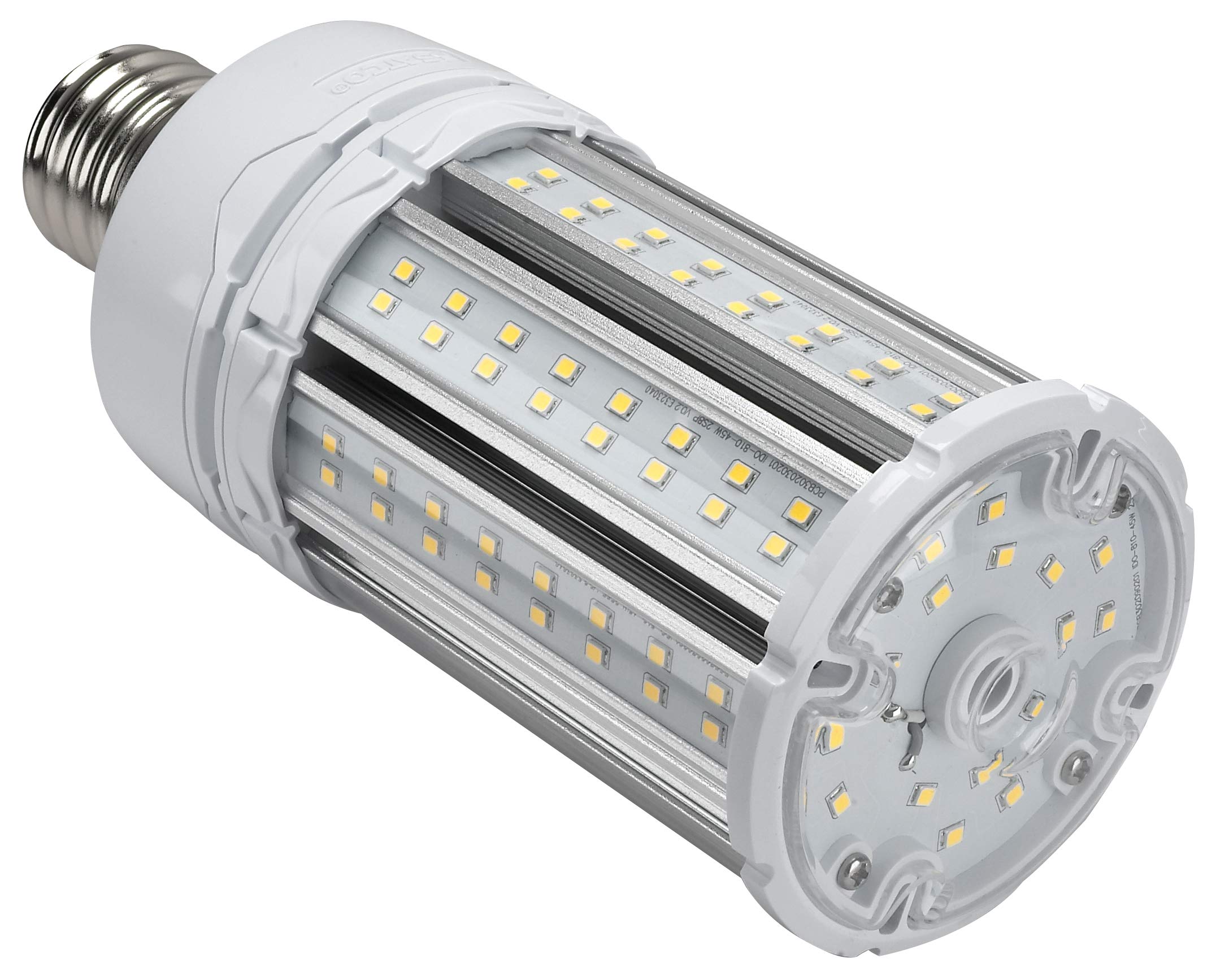 Satco S39393 Hi-Pro Omni-Directional High-Lumen Led Corncob Lamp, Hid-Replacement, Industrial And Commercial Application, 100-27