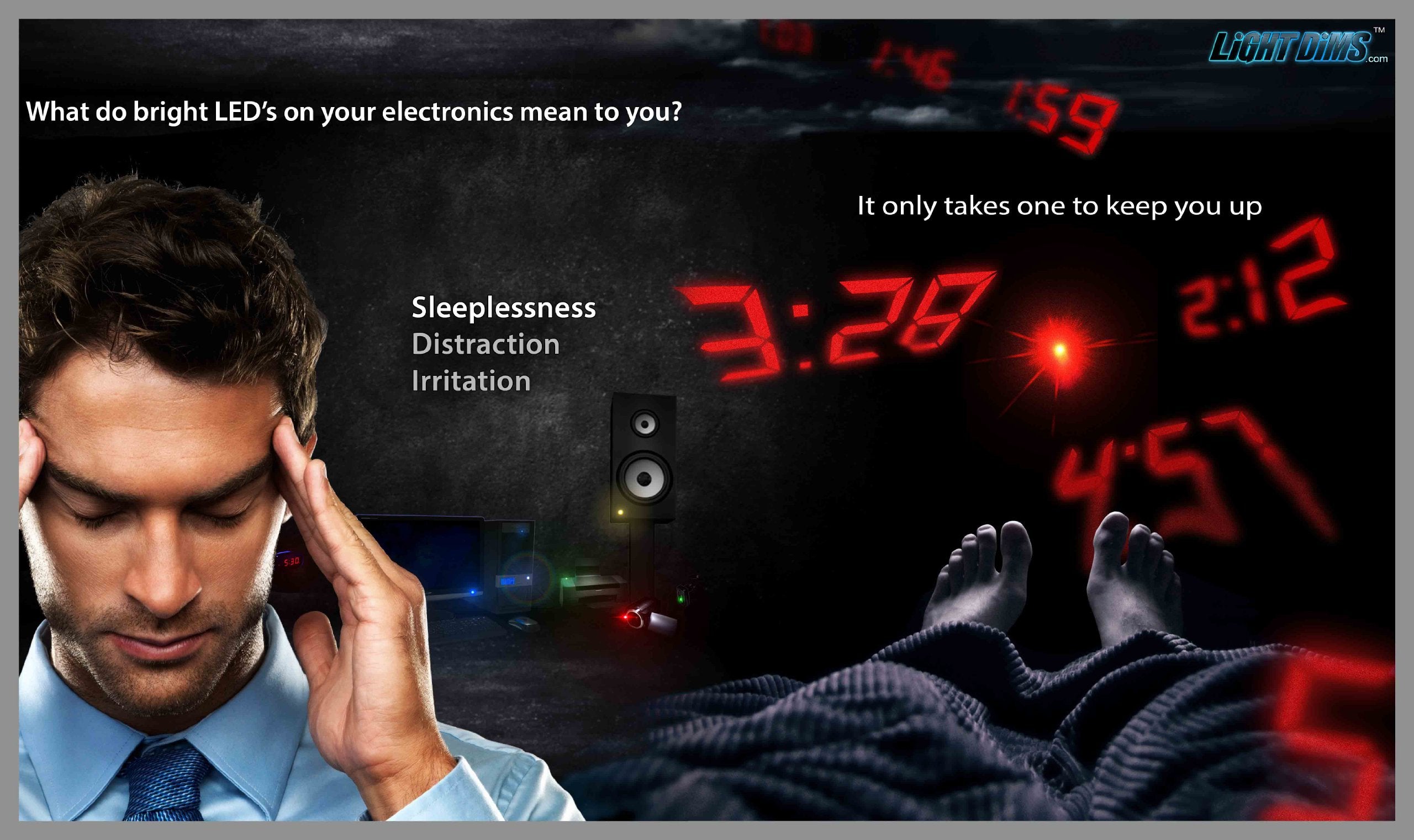 Light Dims Light Dimming Sheets - Grey Plastic Led Covers For Routers & Electronics, Dims 50-80%, 1 Count, Model 793573834232