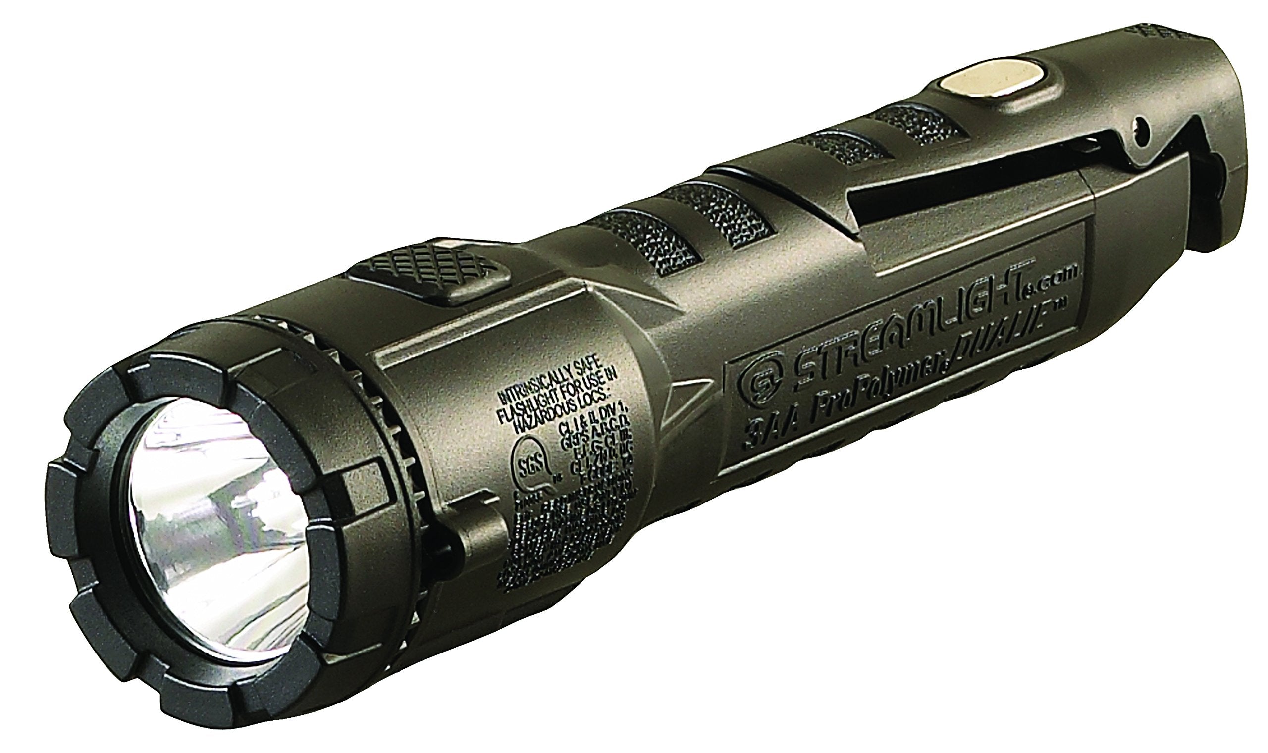 Streamlight 68783 Dualie 3AA 245-Lumen Magnetic Intrinsically Safe Industrial Flashlight with Spot/Flood and 3 AA Alkaline Batte