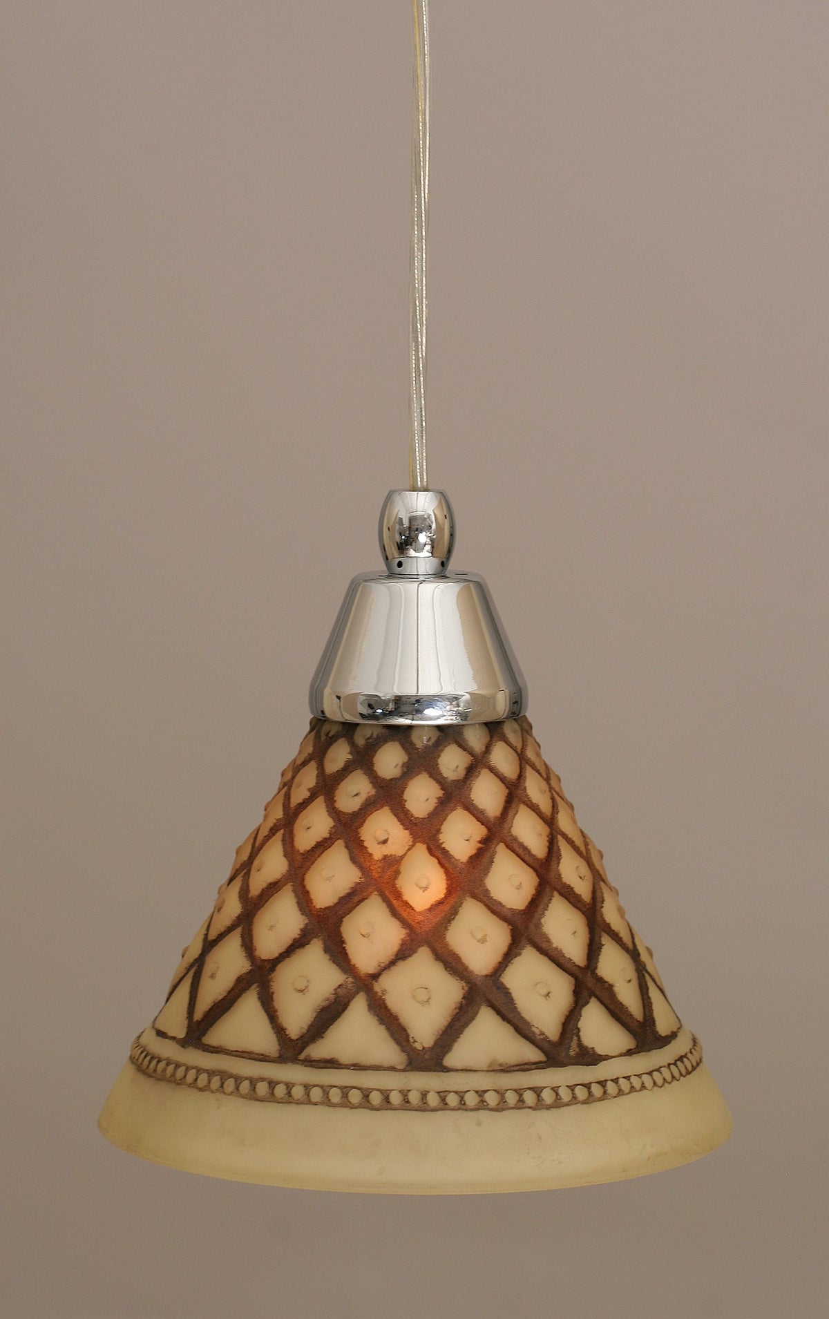 Toltec Lighting 1 Light Mini Pendant In Chrome (22-Ch-7185)