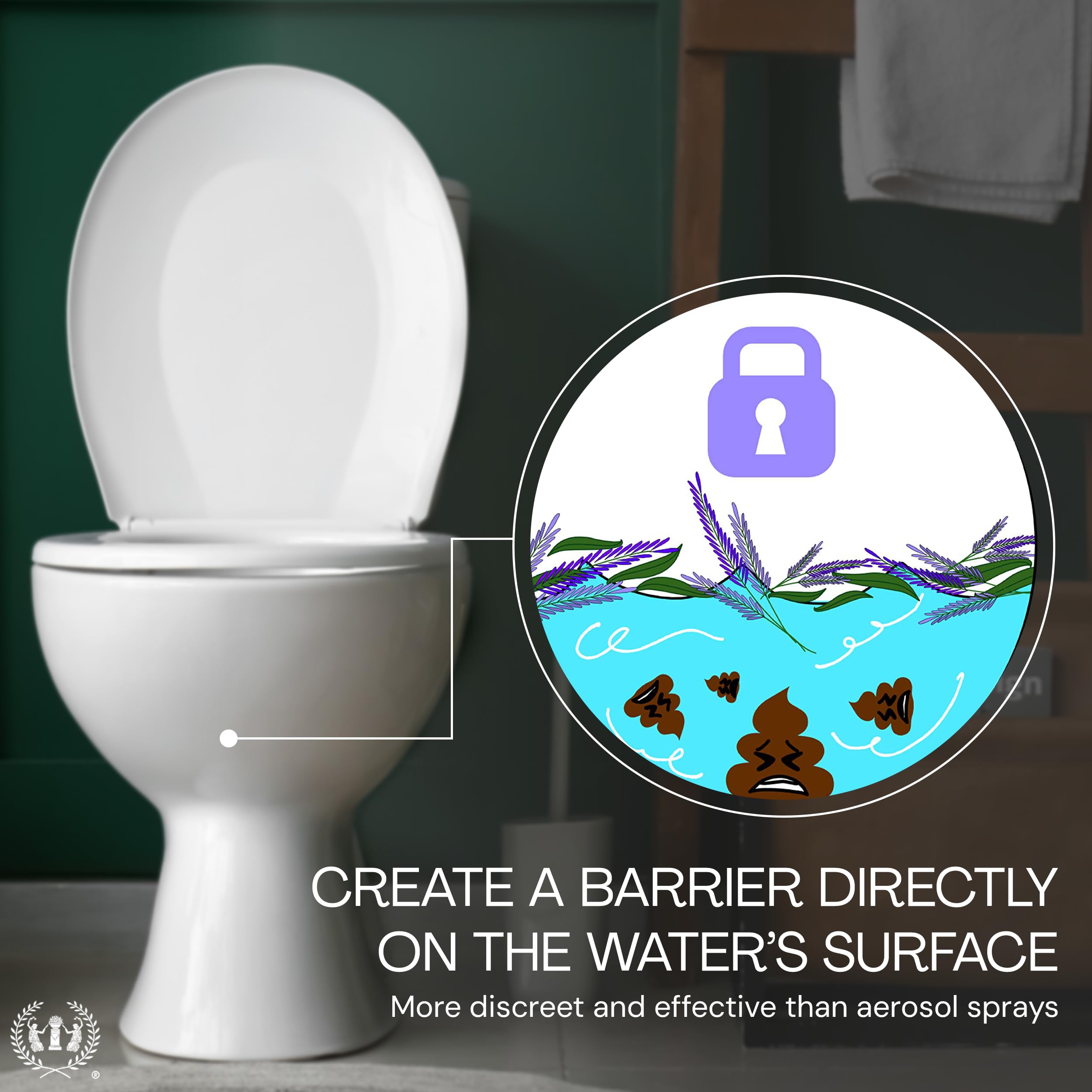 Muse Bath Apothecary Flush Ritual - Aromatic  Refreshing Toilet Spray, Use Before You Go, 4 Oz, Infused With Natural Essential O