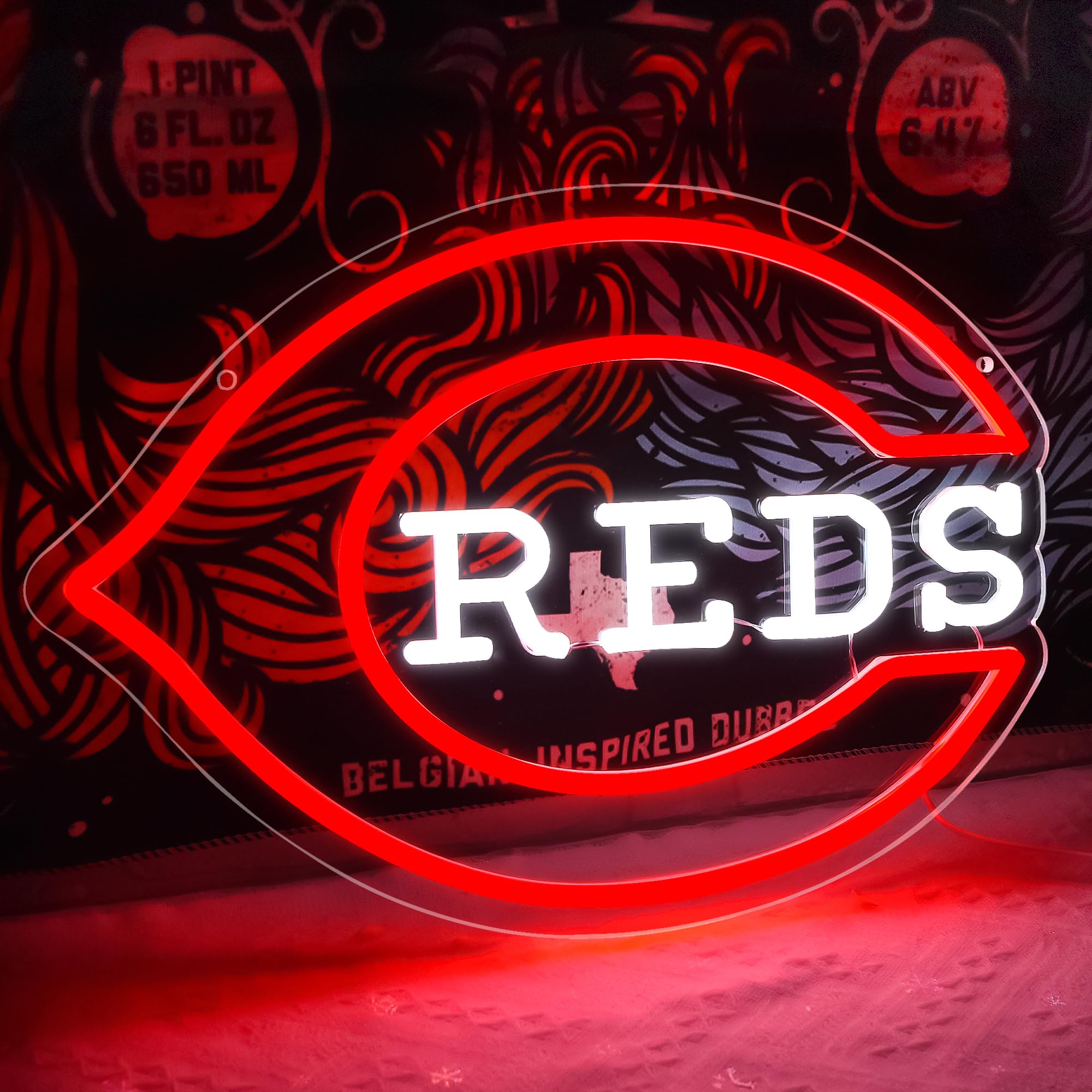 Baseball Neon Sign For Wall Decor Baseball Neon Light For Man Cave Club Garage Game Room Bar Party Bedroom Birthday Gifts For Fans Friends Families Size 15.7 * 11In(Zyld0135)
