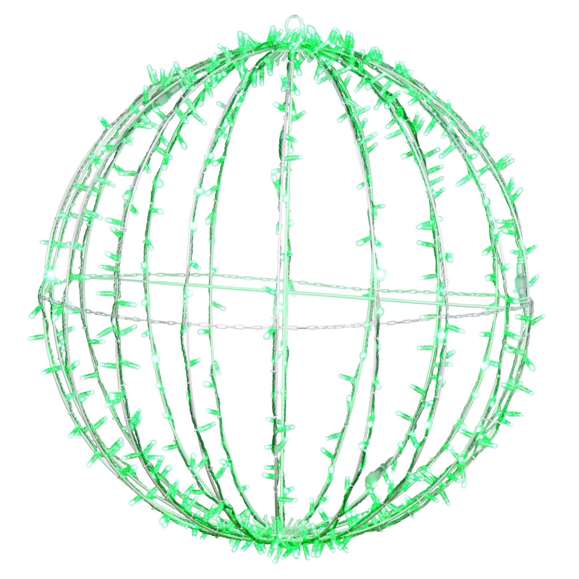 Vickerman 144 Purple LED Cluster Light Set, 24' Christmas Light Set, White Wire