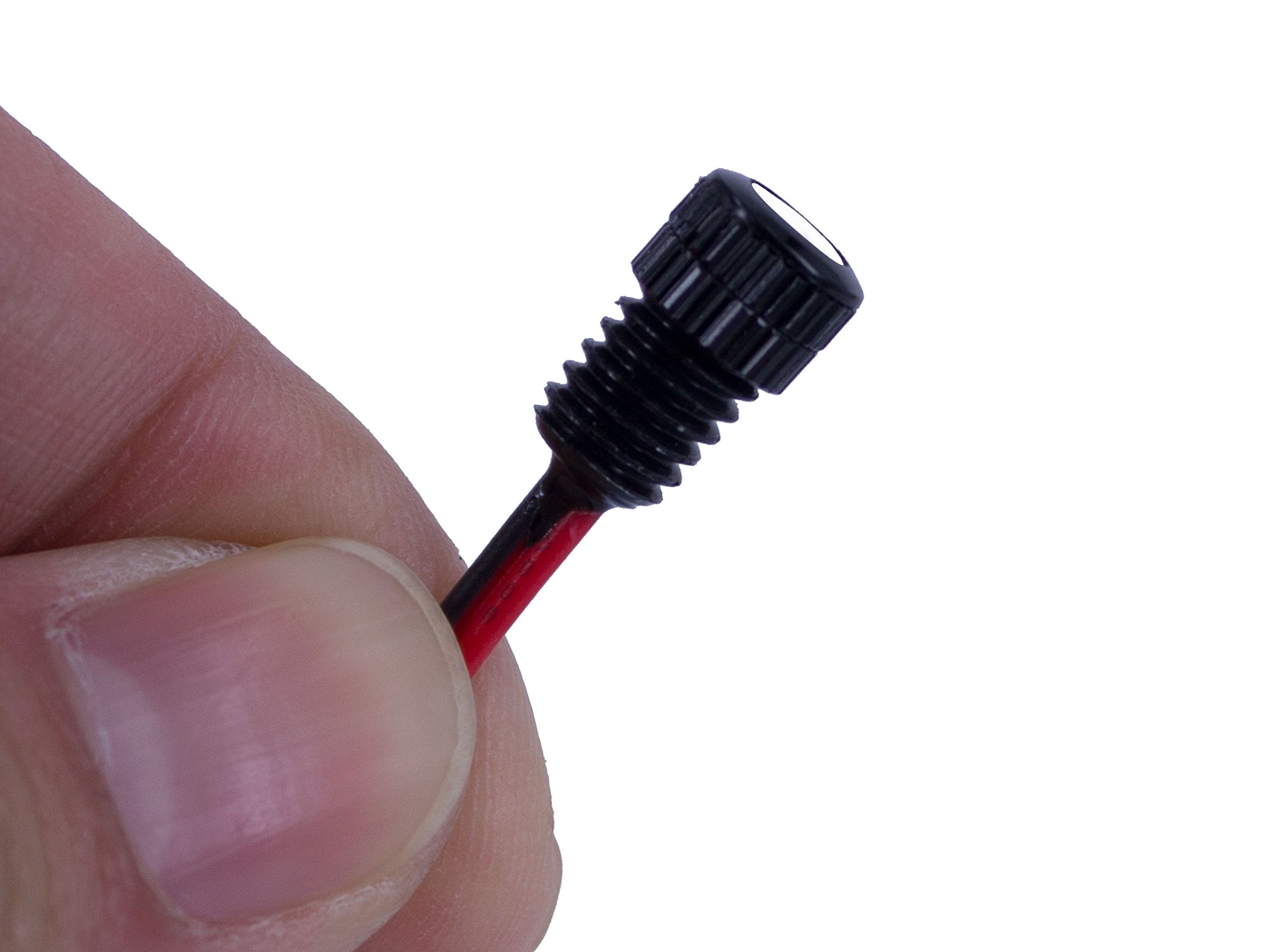 Oznium Brightest Light Bolt - 6mm Flush Mount LED Light, 12V Cool White, Aluminum Housing, Model 6256009 for Cars & Motorcycles