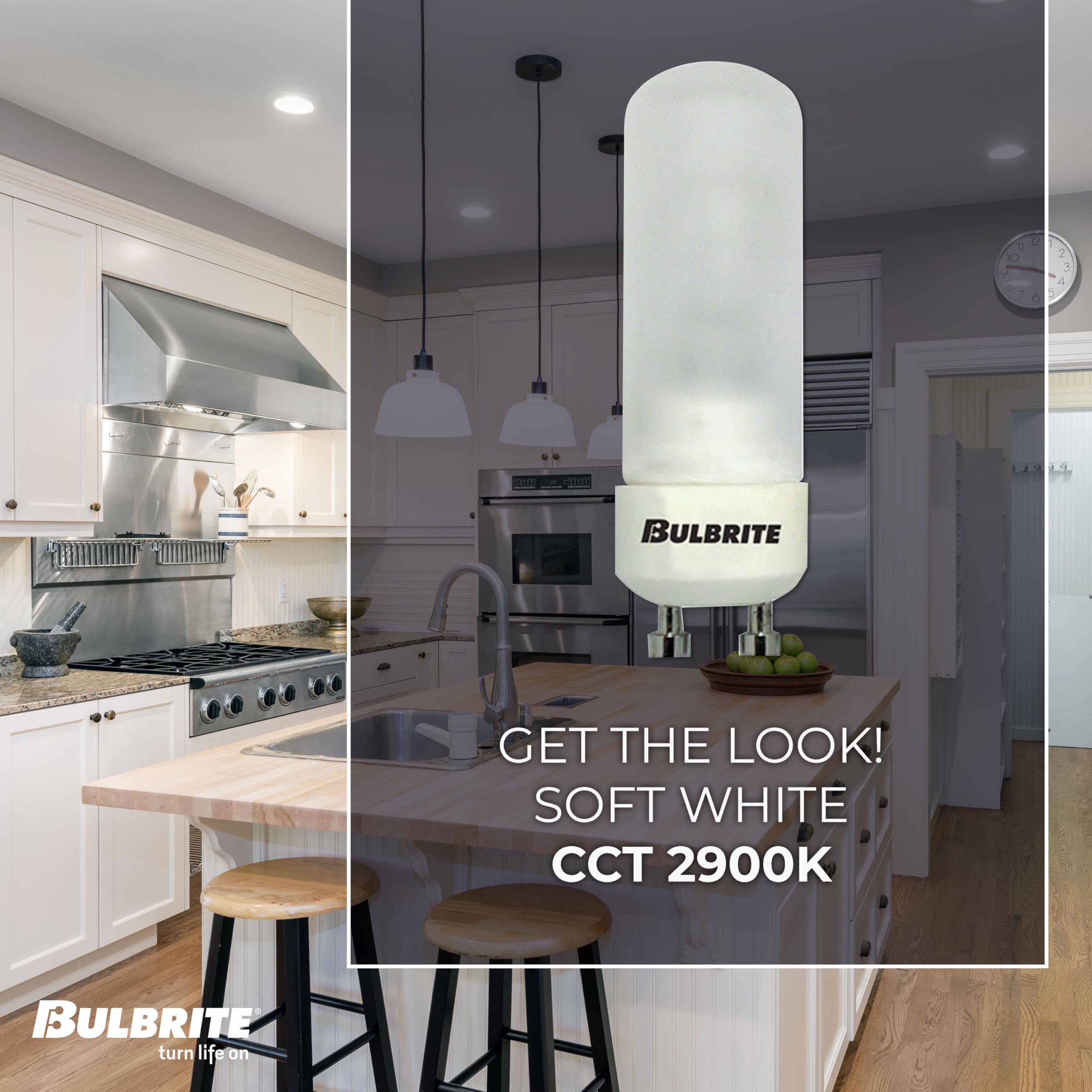 Bulbrite Q50Fr/Gu10 120-Volt Halogen Djd Type Tubular Gu10 Bulb, Frosted, 50-Watt