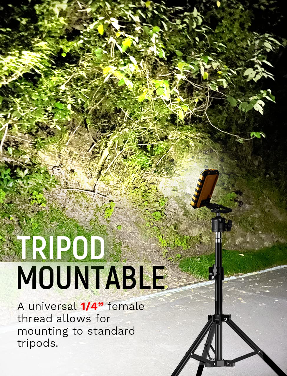 Led Rechargeable Magnetic Work Light 40W 1500Lumens, Hanging Hook 4 Lighting Modes, Job Site Lighting For Car Repairing, Camping, Hunting, And Hurricane (2, Orange)