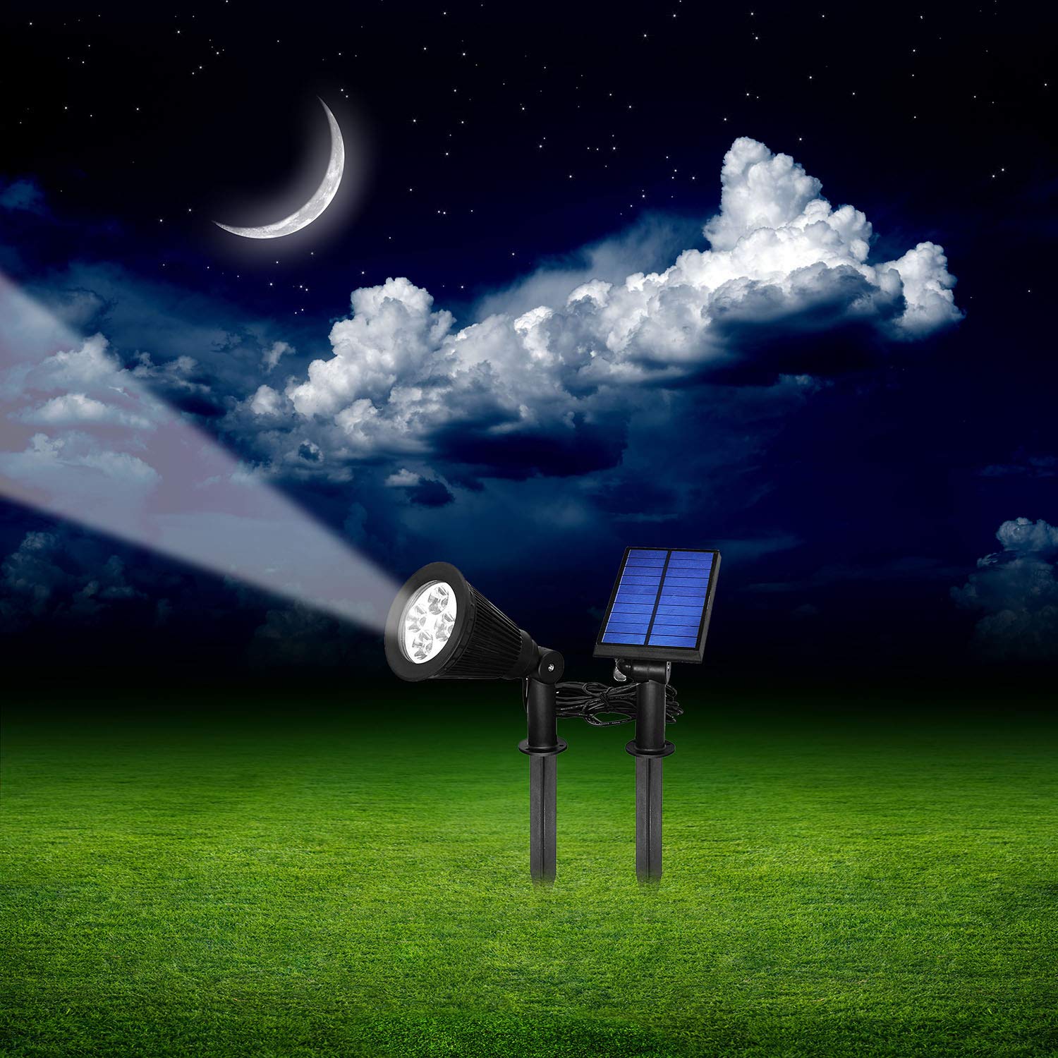 Solarek Led Solar Security Motion Sensor Lights - Waterproof, Eco-Friendly For Outdoor Use