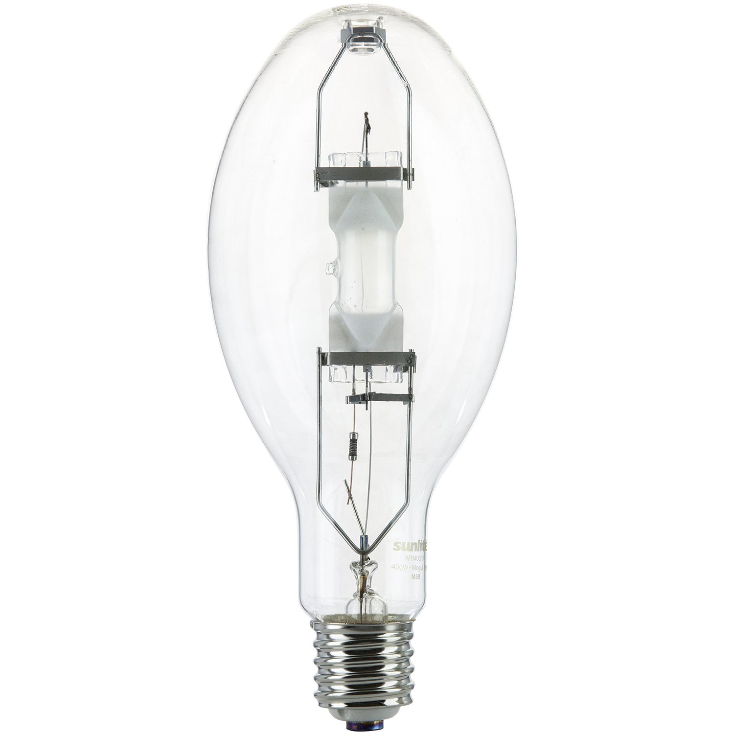 Sunlite Metal Halide Lamp 400W Mogul Base E39 ED37 12000 Hour Life 36000 Lumen Clear 4000K Model 03663-SU
