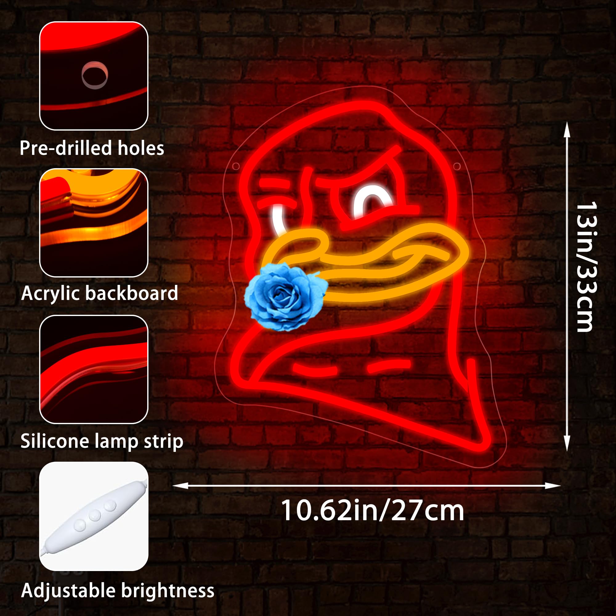 University Neon Sign For Wall Decor Dimmable University Bird Led Neon Light College Sports Signs For Man Cave Dorm Club Wall Decor Graduation Gifts For College Students Teens Size 13* 10.6In(Fmcp138)