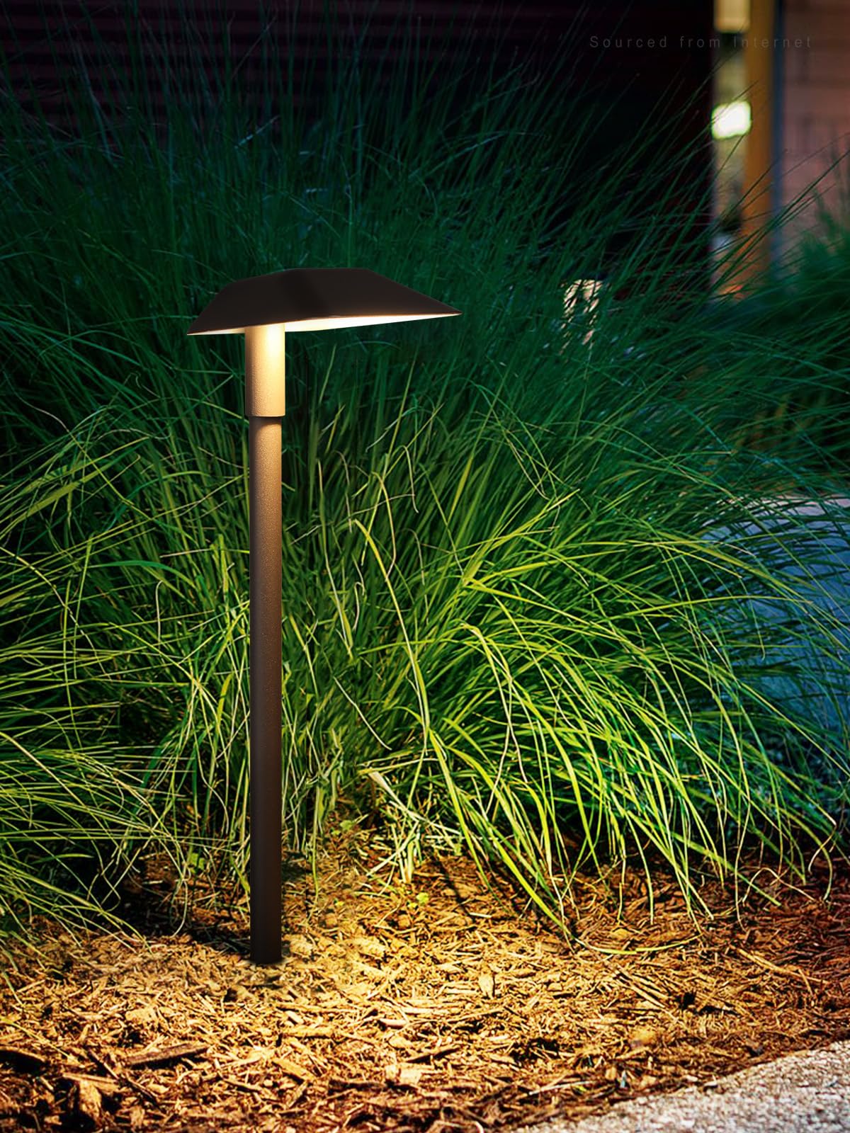 LEONLITE 5W LED Landscape Lights, 400LM Super Bright, Aluminum, IP65 Waterproof, 23.4Inch, Warm White (3000K), Pack of 6