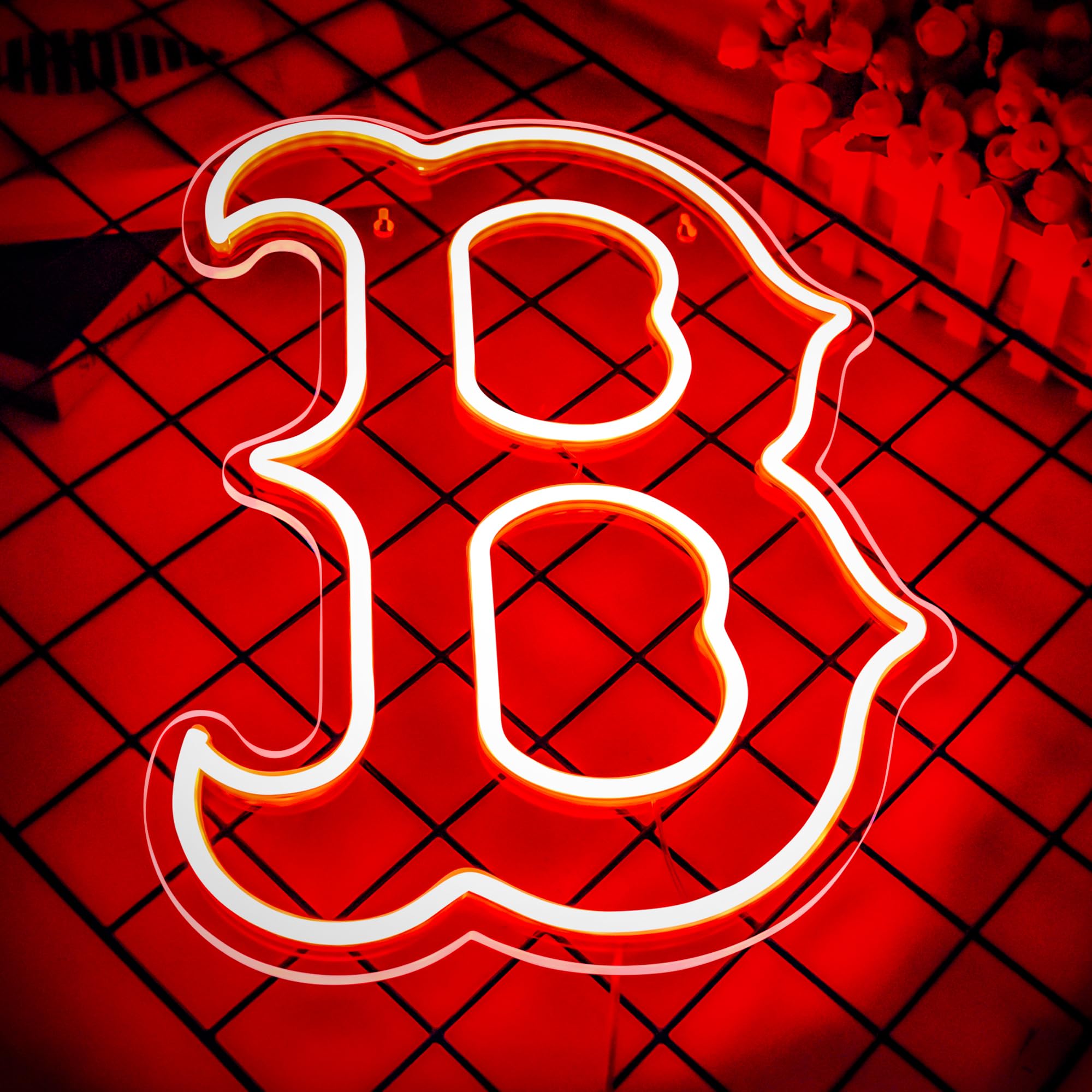 Baseball Neon Sign For Wall Decor Baseball Neon Light For Man Cave Or Garage Birthday Gifts For Men With Team Led Light Up Sign For Bar Party Dorm Office Wall Art Size16.1 * 11.4In(Zyld061)