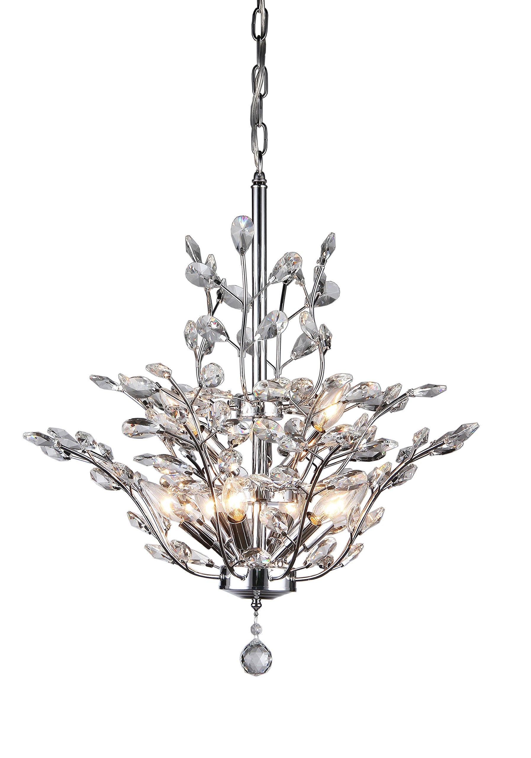 Whse of Tiffany RL8000B Anastasia Leaf Chandelier