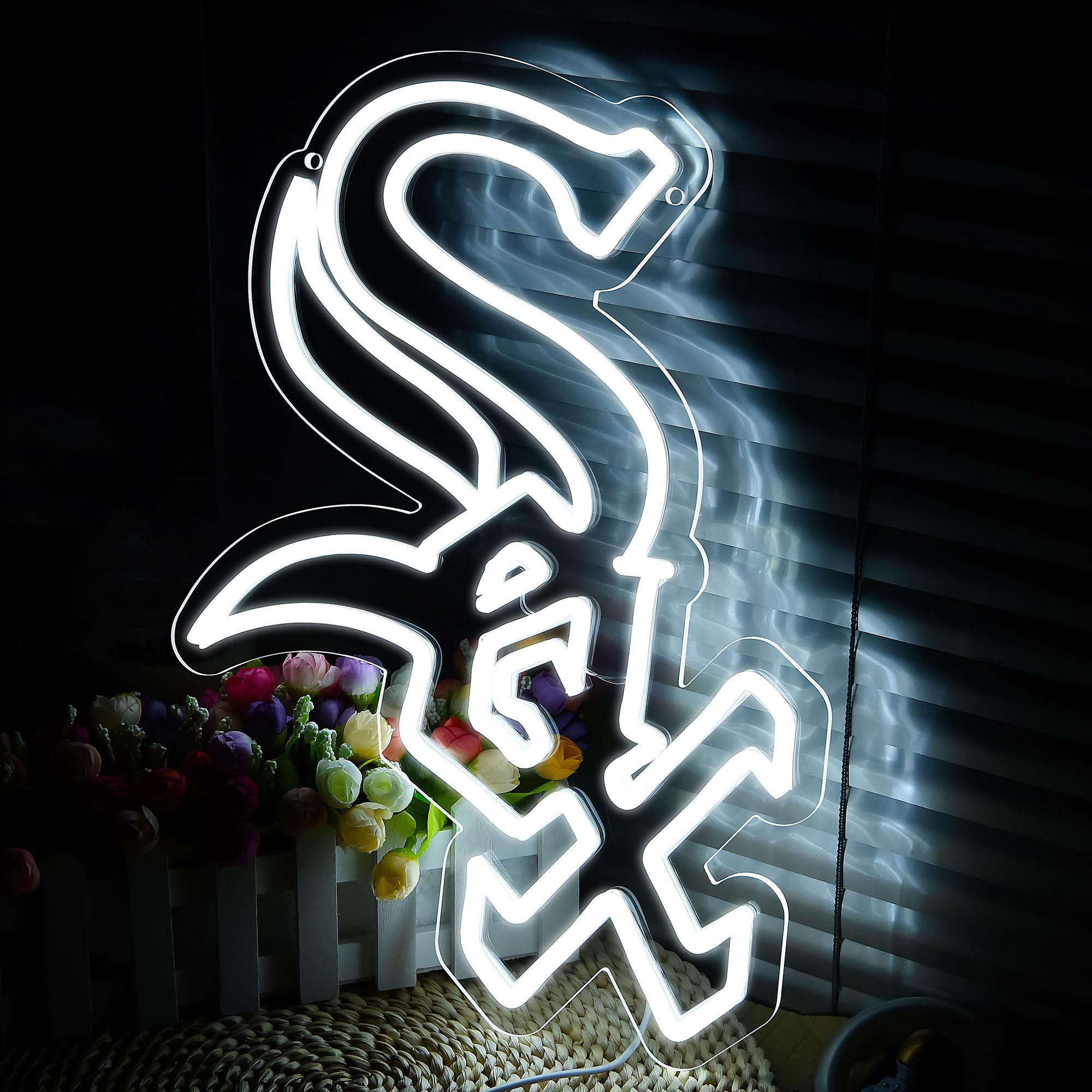 Baseball Neon Sign For Wall Decor Baseball Team Led Neon Light Up Sign For Man Cave Bedroom Birthday Gifts For Sports Fans 5V Usb Powered Size 15.7 * 11.4Inch(Zyld141)
