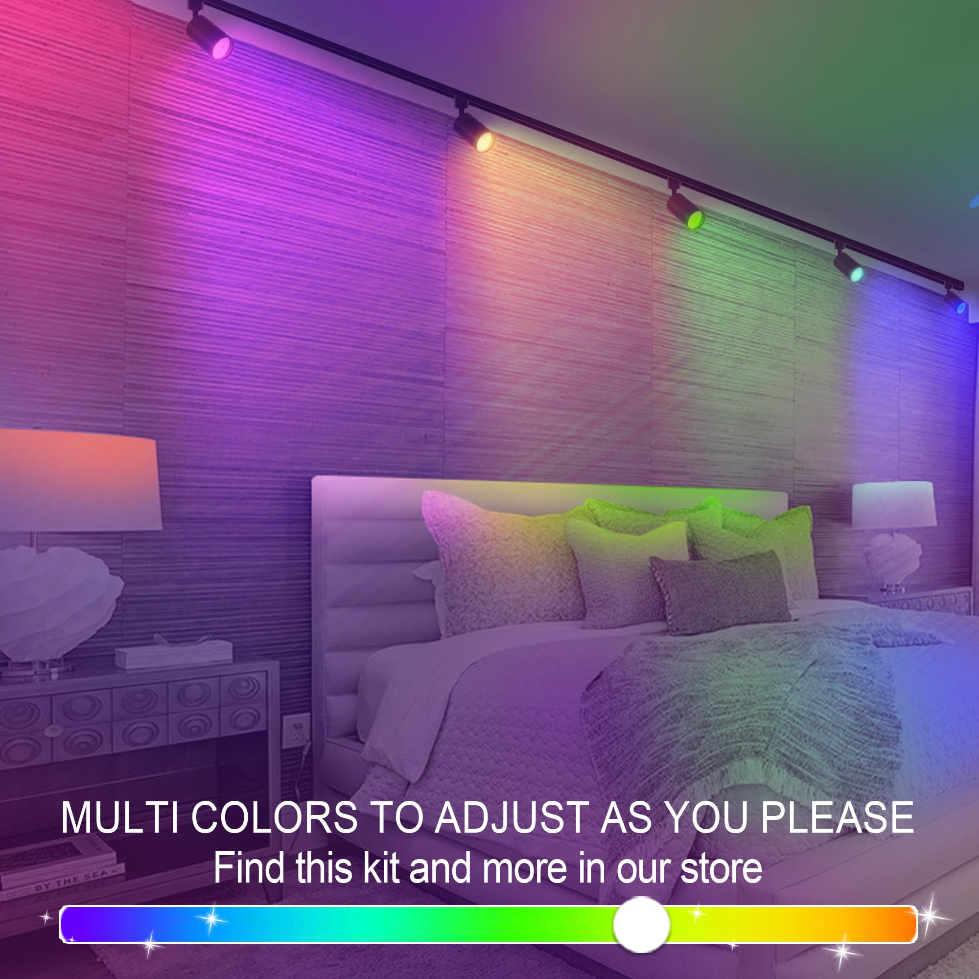 Bravsekai Gu10 Rgb Led Bulb With Ir Remote, 35W Equivalent, 16 Colors & Dynamic Effects, Memory Function, 38 Beam Angle For Mood