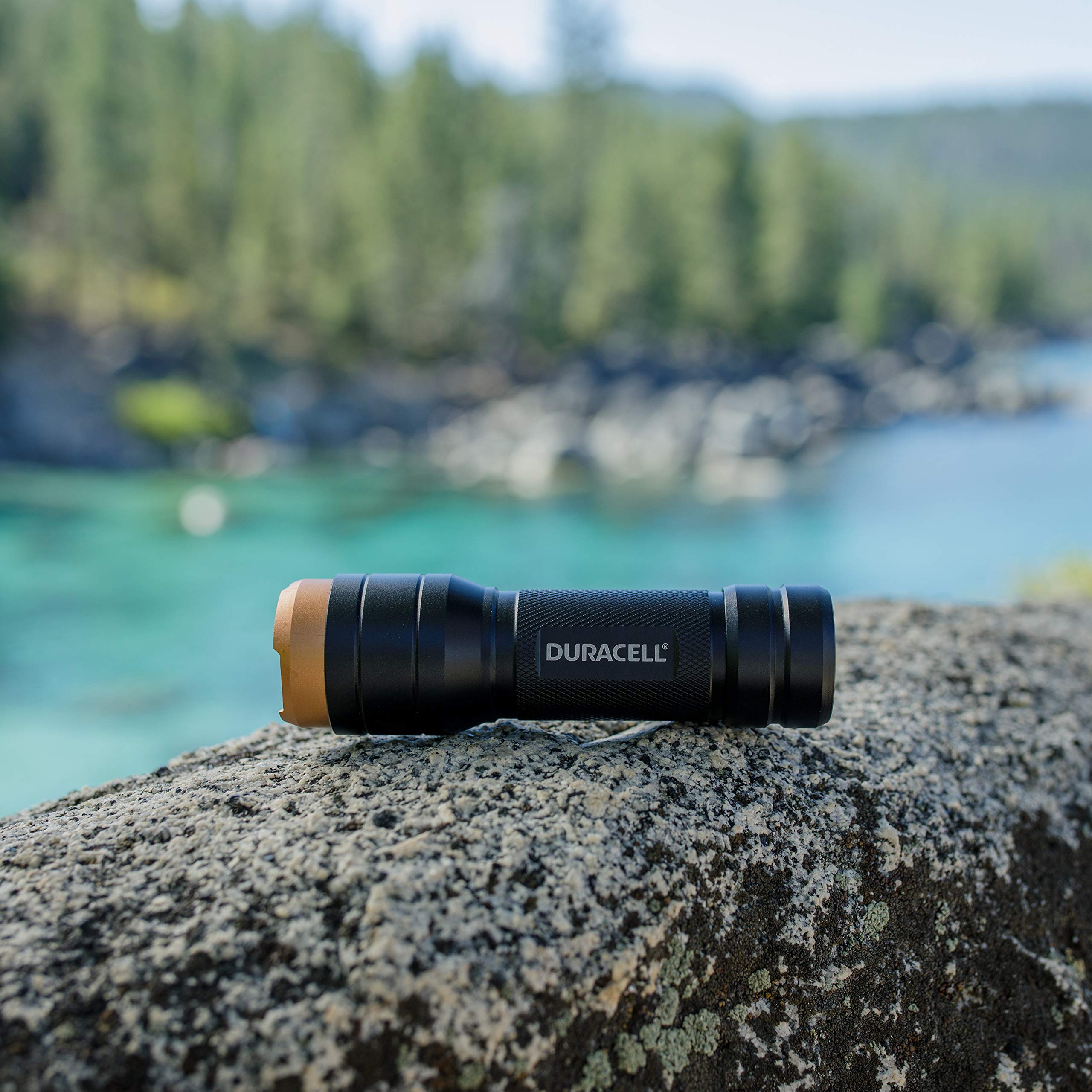 Infinity X1 250 Lumen Aluminum Flashlight - Durable, Portable, Black - Model 8234DF250, 3-AAA Batteries Included