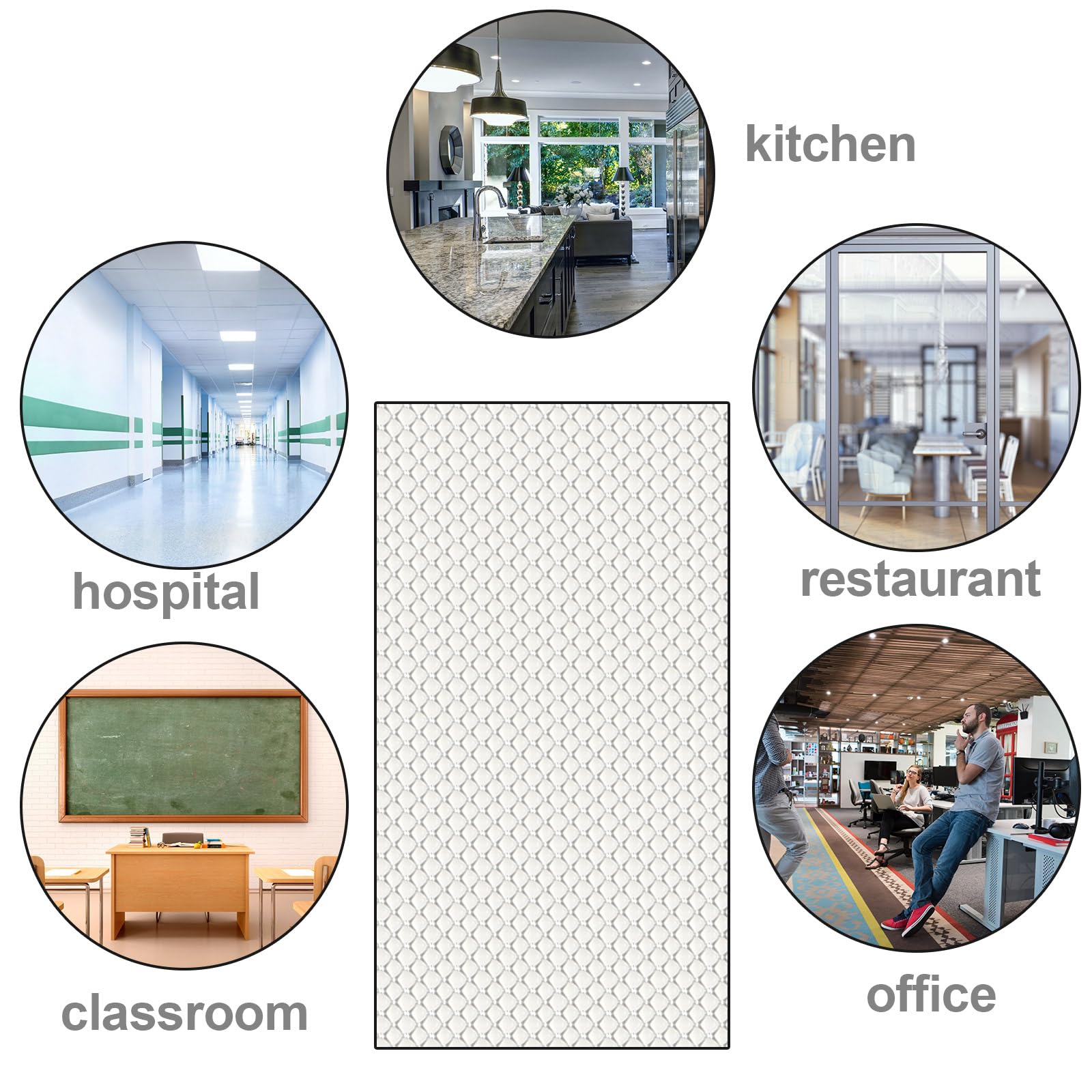 Frienda Fluorescent Light Cover Panels, Clear Acrylic, 22.5in x 46.5in x 0.12in, 4 Pcs Replacement for Overhead Lighting Fixtures
