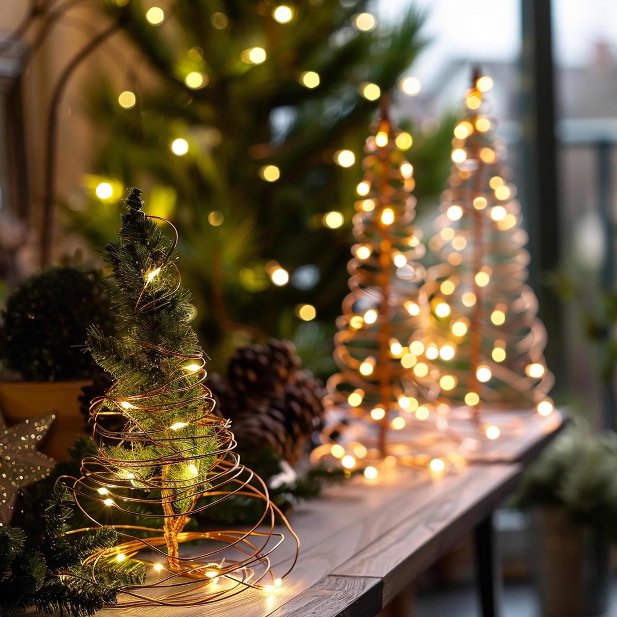 Tw Shine 66 Ft 200 Led Fairy Lights For Bedroom Warm White, Usb Waterproof Christmas String Lights With Remote Timer, 8 Modes Copper Wire For Indoor Outdoor Party Tree Wedding Yard Decorations