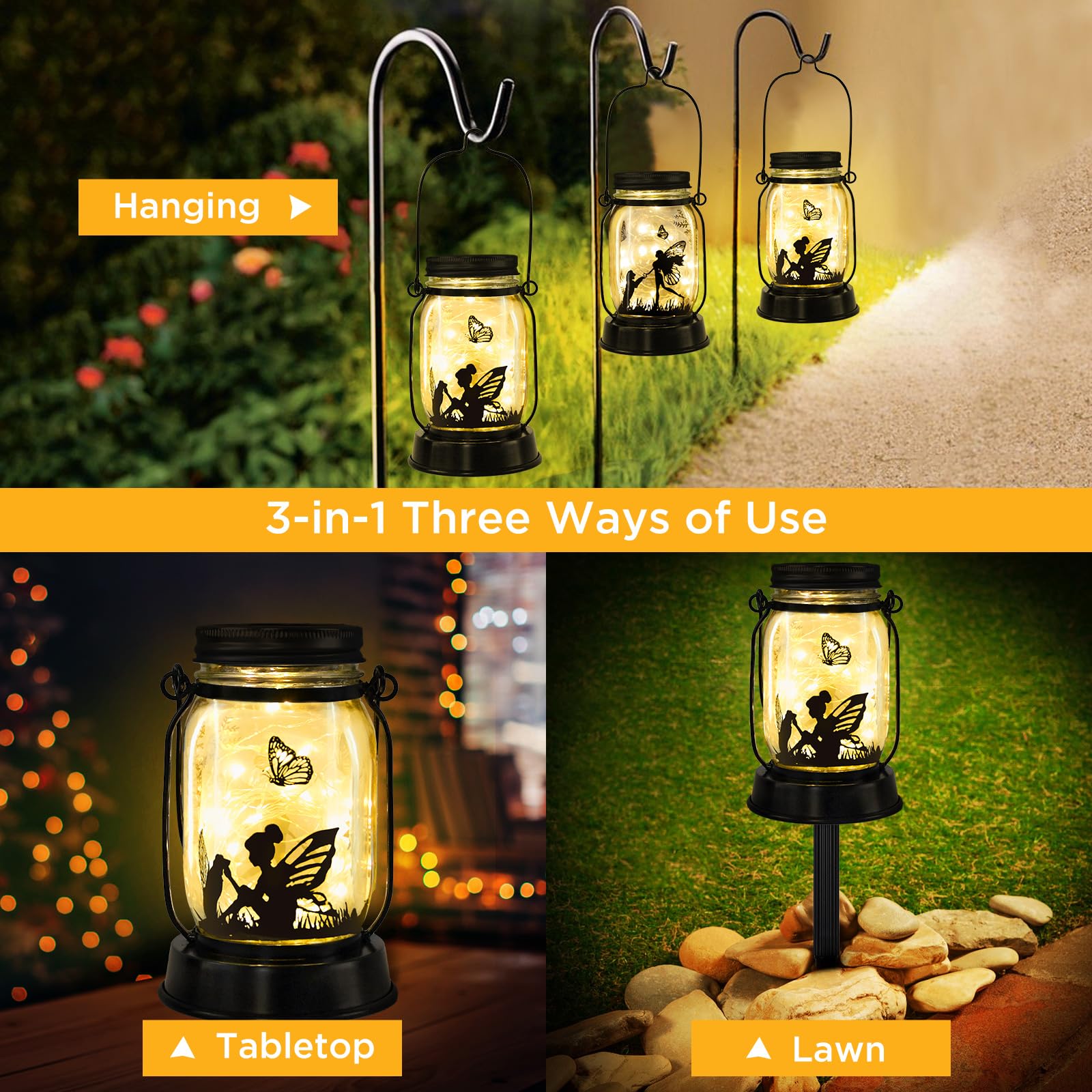 Kyoryuger Dog Solar Lanterns, Dog Gifts For Women Mom Grandma, Christmas Dog Mom Gifts, Unique Birthday Gifts For Dog Lovers, Ga