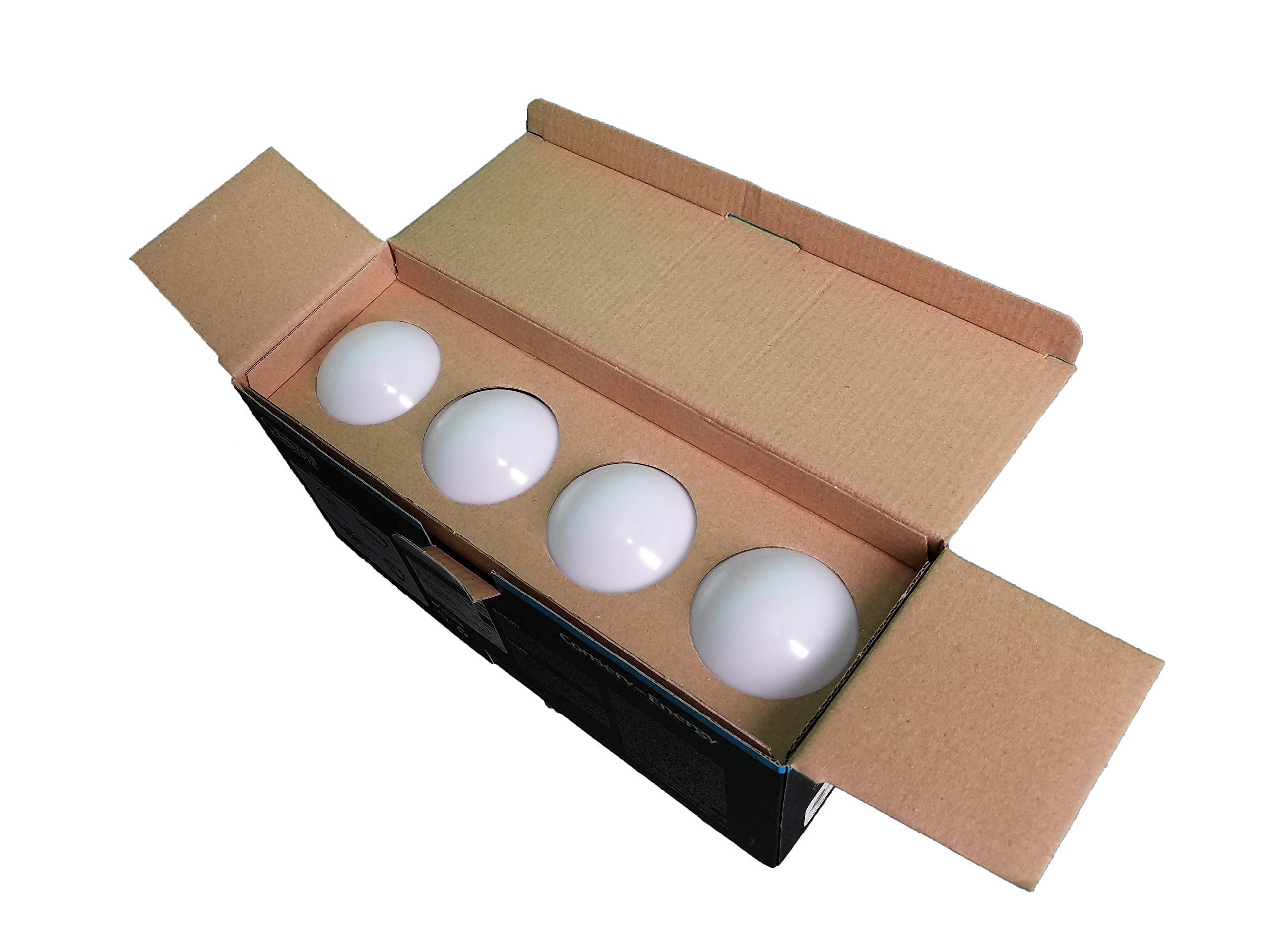 Feit Electric Dimmable LED Bulbs 5000K Daylight, 100W Replacement, 17.5W, White, 4-Pack (Model: CEOM100/950/