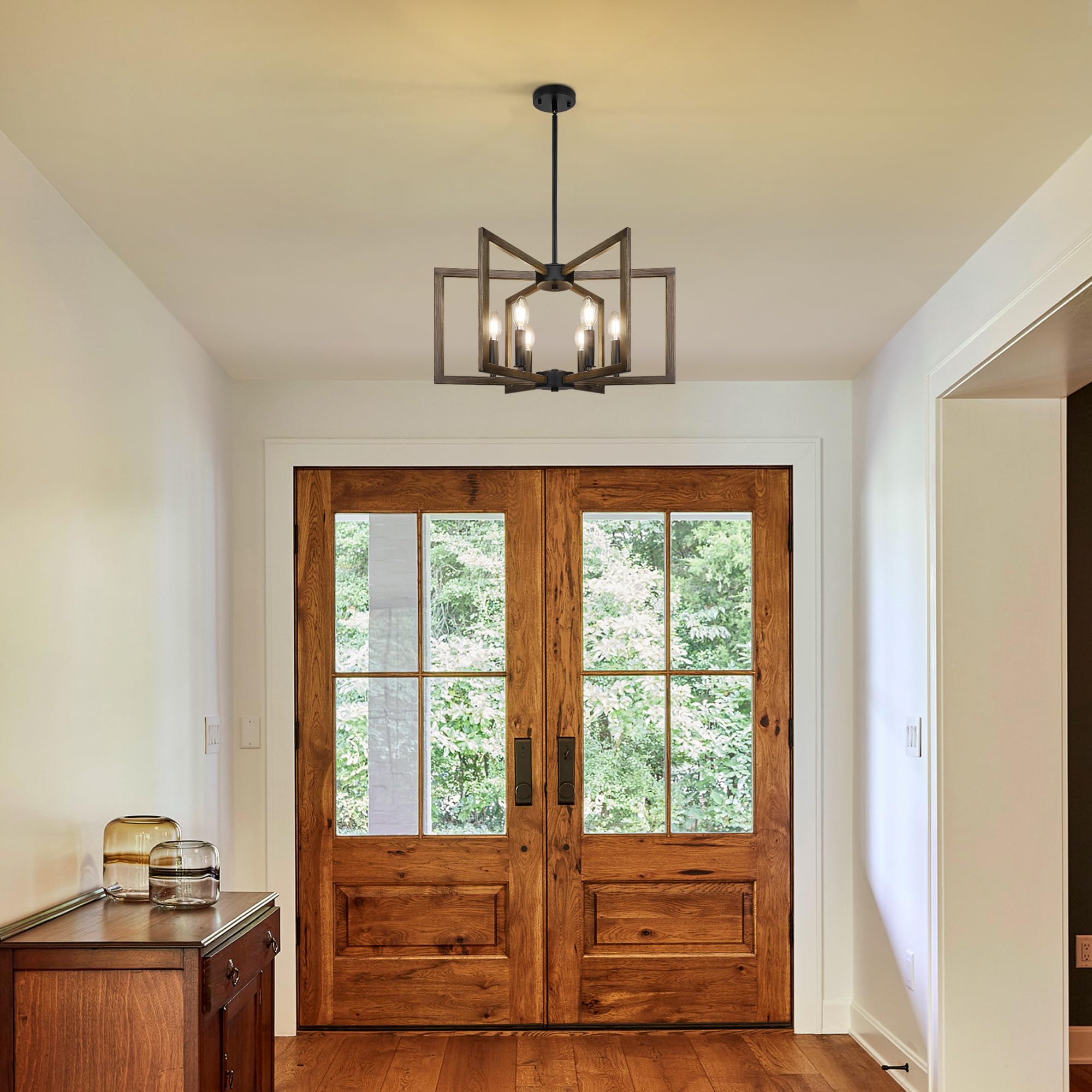 6-Light Kitchen Island Pendant Lights