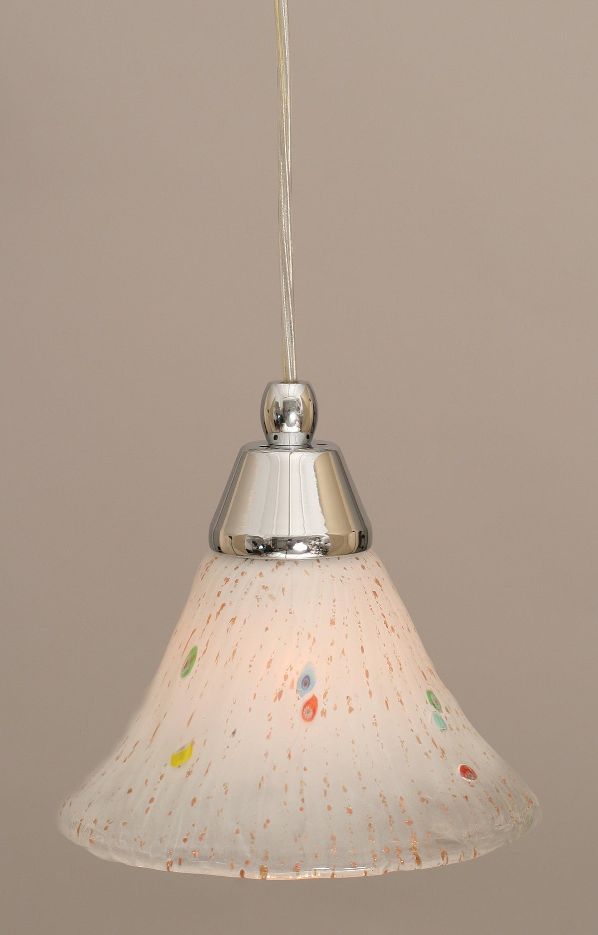 Toltec Lighting 1 Light Mini Pendant In Chrome (22-Ch-751)