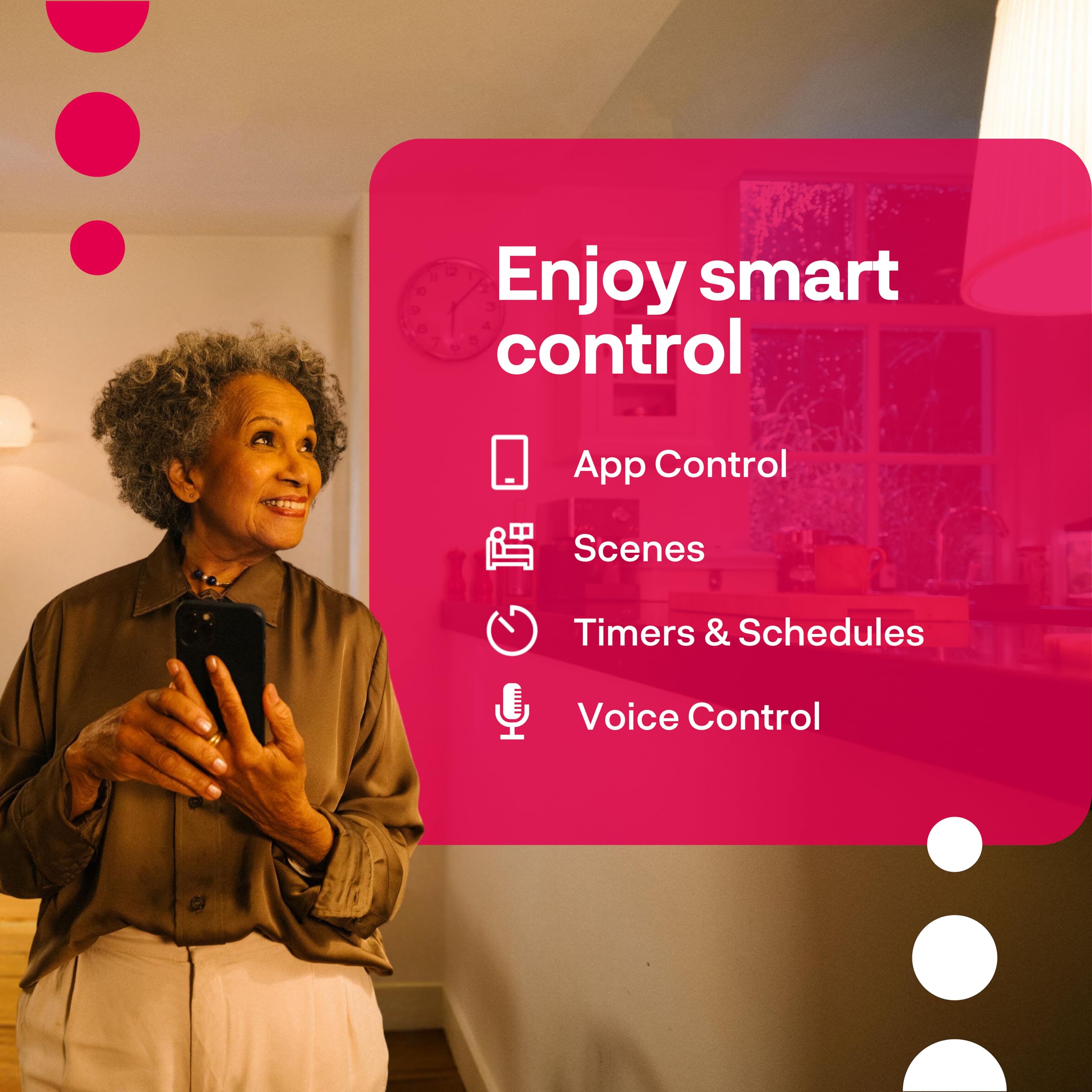 Innr Smart Light Bulbs, A19 Zigbee, Works With Philips Hue* And Alexa (Bridge Required), Soft White Light Bulb, Dimmable, E26 Le