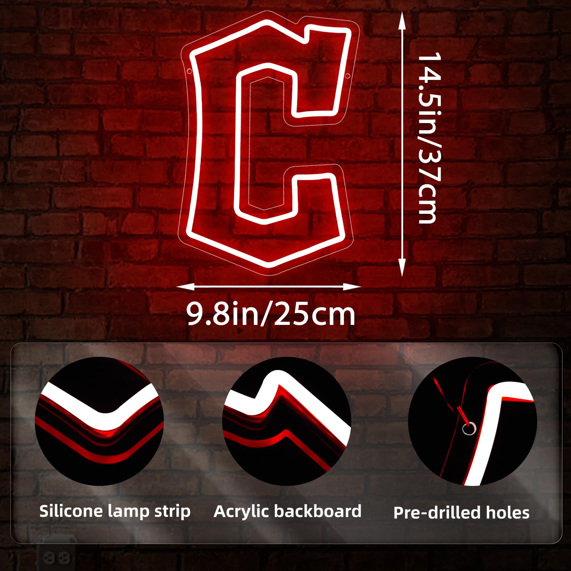 Baseball Neon Sign For Wall Decor Baseball Neon Light For Man Cave Team Led Light Up Sign For Bedroom Bar Party Dorm Birthday Gifts For Fans 5V Usb Powered Size 14.5 * 9.8In(Zyld142)