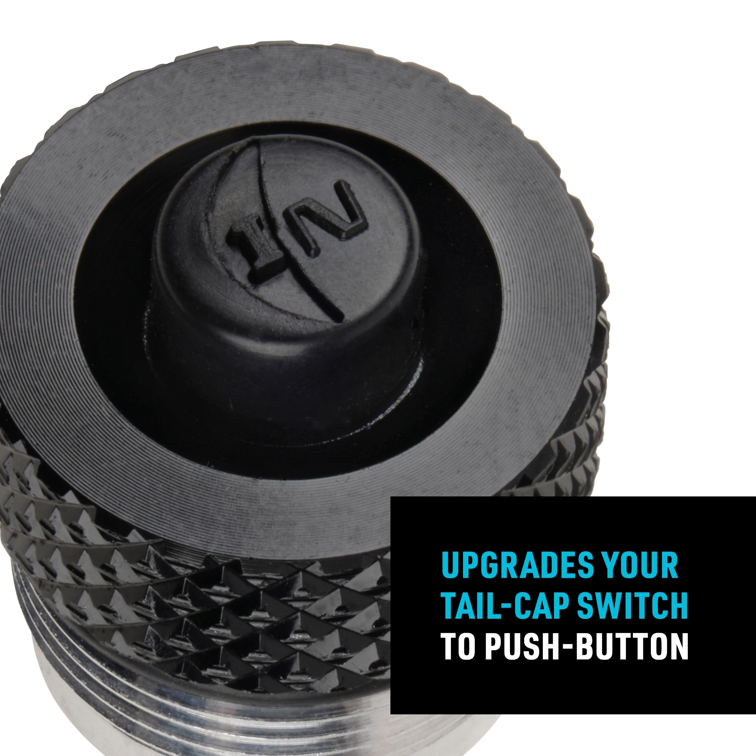 Nite Ize LED Upgrade Combo II Compatible with AA Mini Maglite - Convenient Flashlight Kit with LED & Tail Cap Switch - Powerful