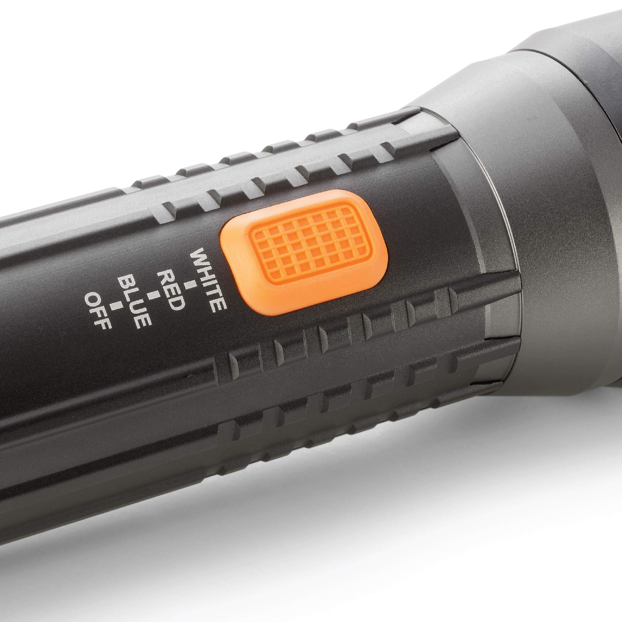 Bushnell Flashlight Trkr 600 Lumen | Multi-Color Led Tactical Flashlights, Battery Powered Lights For Camping, Hunting, Hiking,