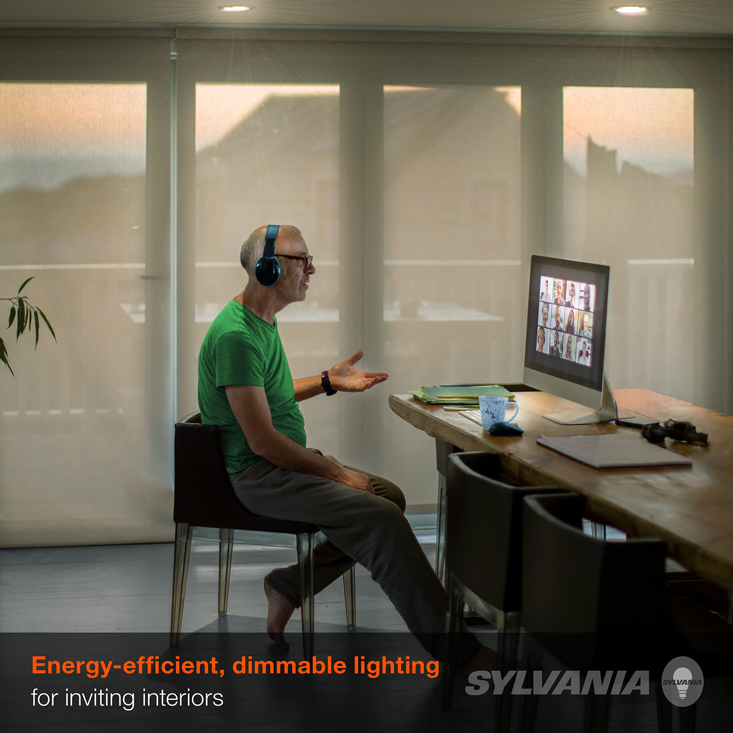 Sylvania Led Par38 Light Bulb, 100W = 15W, 3 Cct Select (2700K / 3000K / 5000K), 13 Year, Dimmable, 1100 Lumens, Wet Rated, Energy Star - 1 Pack (41383)