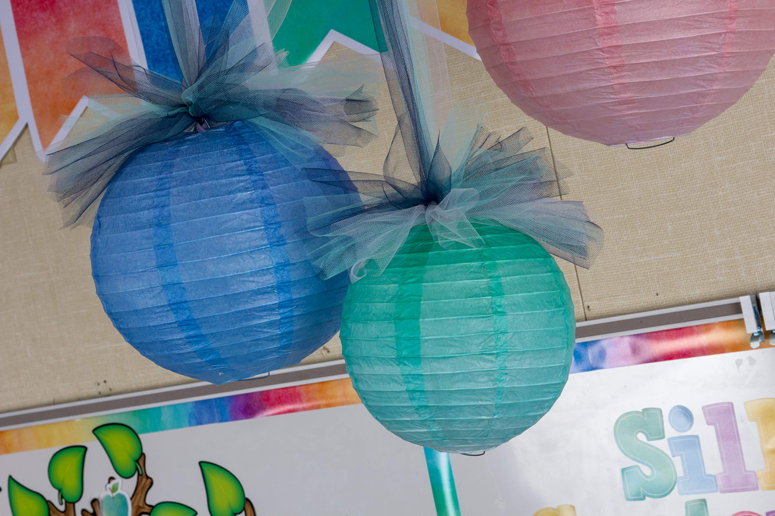 WATERCOLOR HANGING PAPER LANTERNS