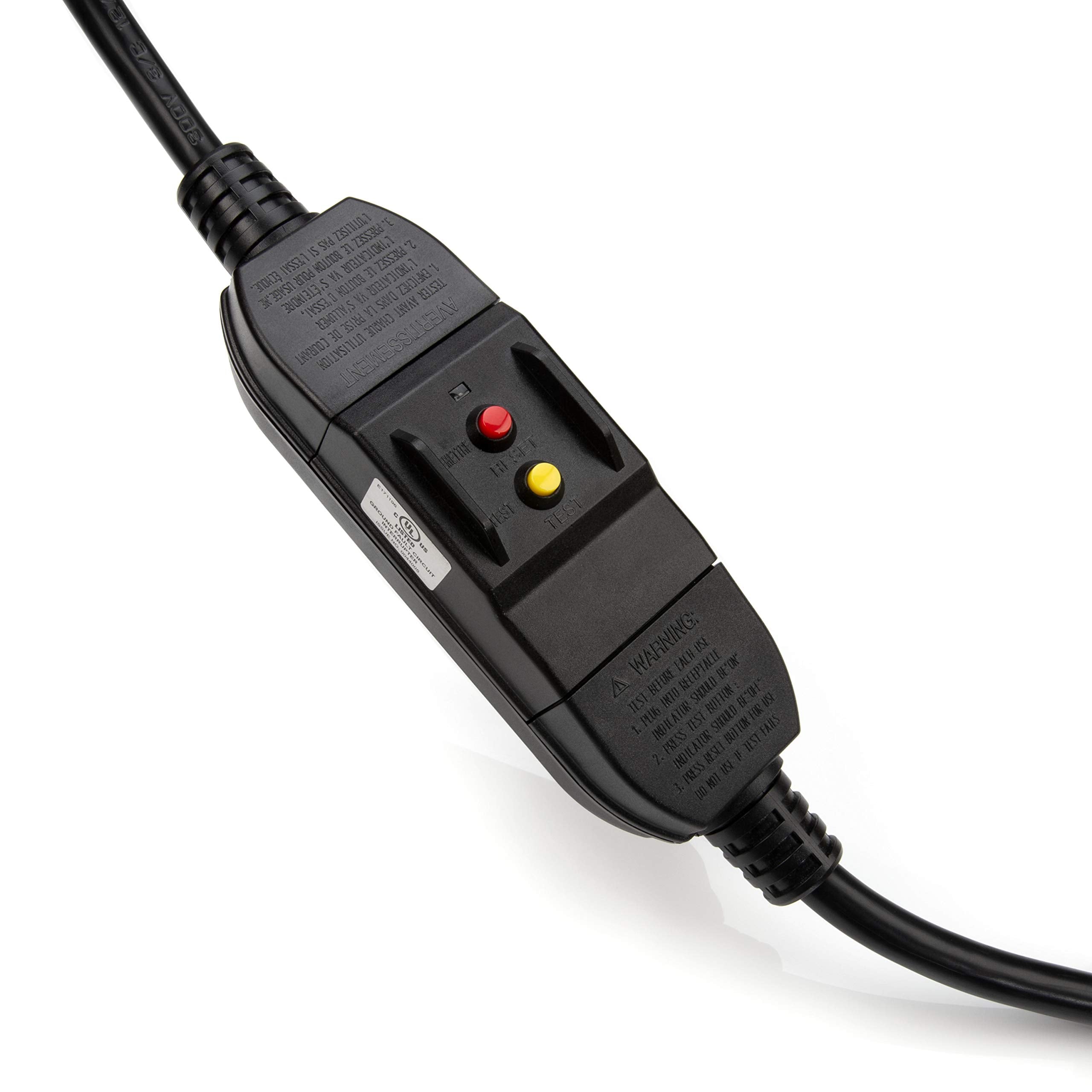 Dewalt 15-Amp Gfci Power Station With Detachable Work Light And Cord Minder Kit, 8 Standard 3-Prong Outlets, 2 Usb Ports