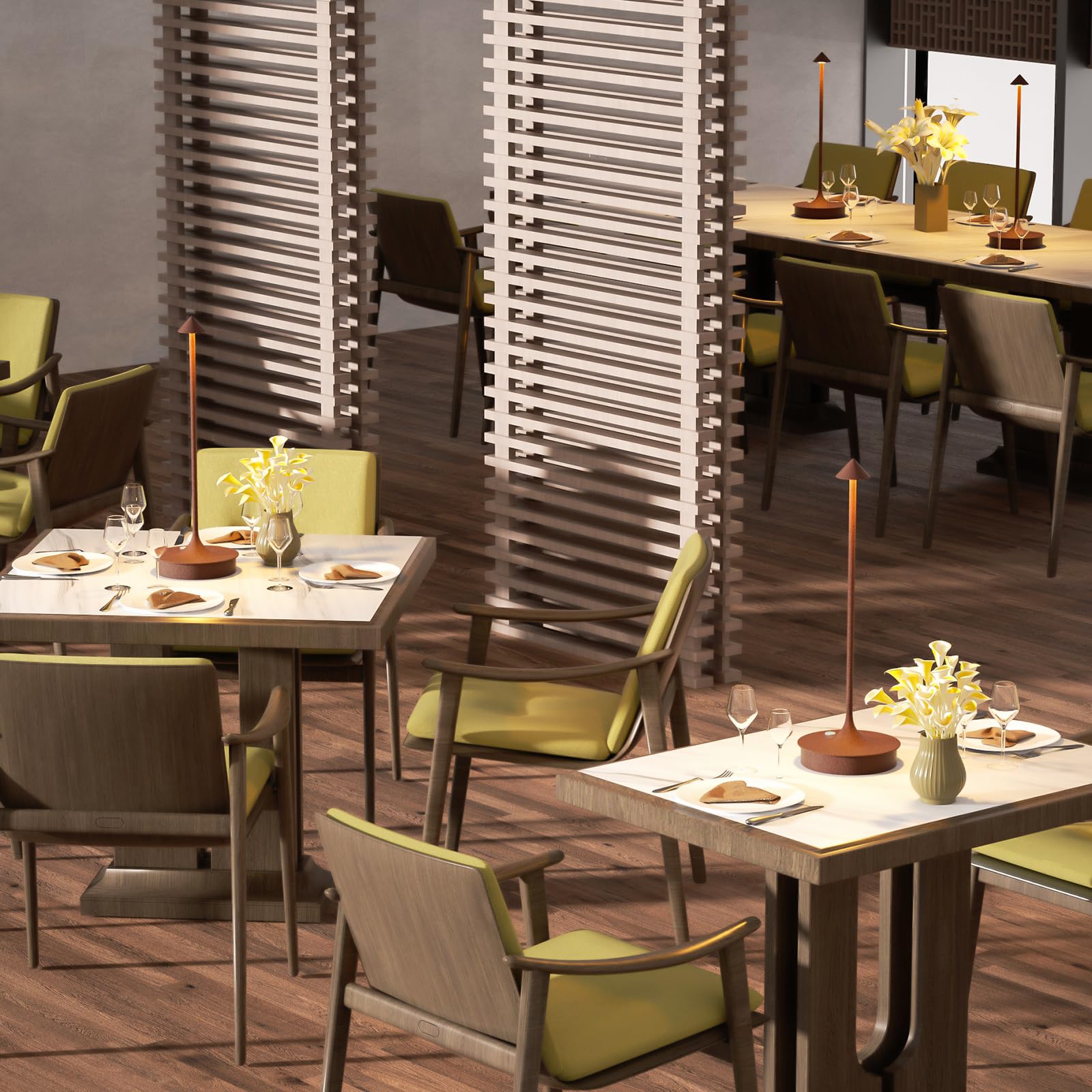 Jicai Small Cordless Table Lamp Rechargeable, Battery Operated Desk Lamp, 4000Mah Led Touch Lamp, Dimmable Portable Outdoor Wate