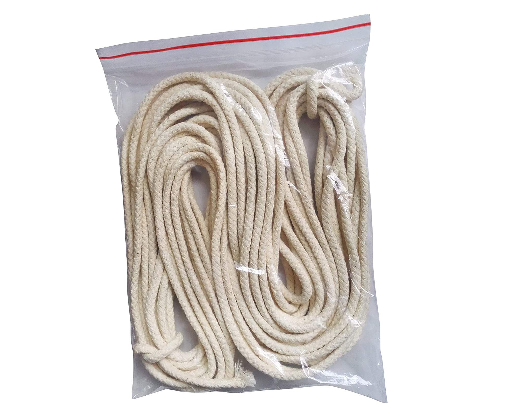 Oil Lamp Mate 50 Feet Roll 1/4&quot; Round Cotton Oil Lamp Wicks Burner