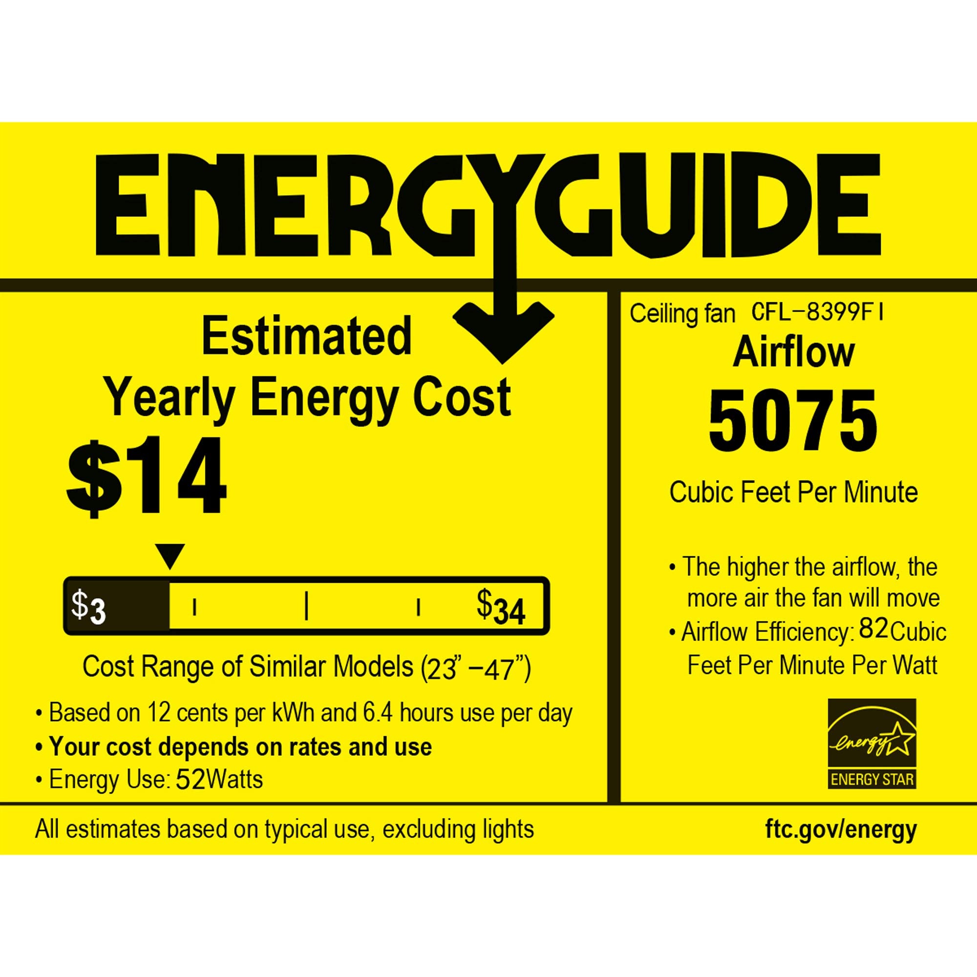 Warehouse Of Tiffany 35&quot; Faux-Wood Ceiling Fan With Remote & Light Kit, Brown