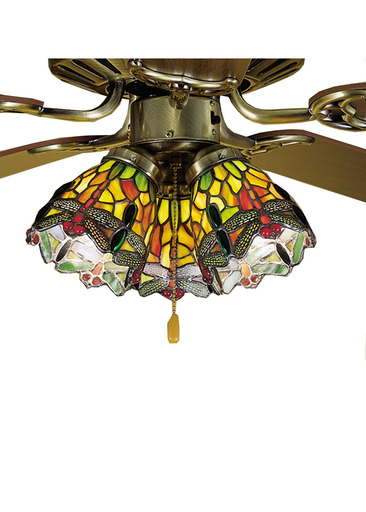 Meyda Tiffany Ovum Aquinum Glass Shade Only, 4&quot; Wide - Elegant Lighting Accent