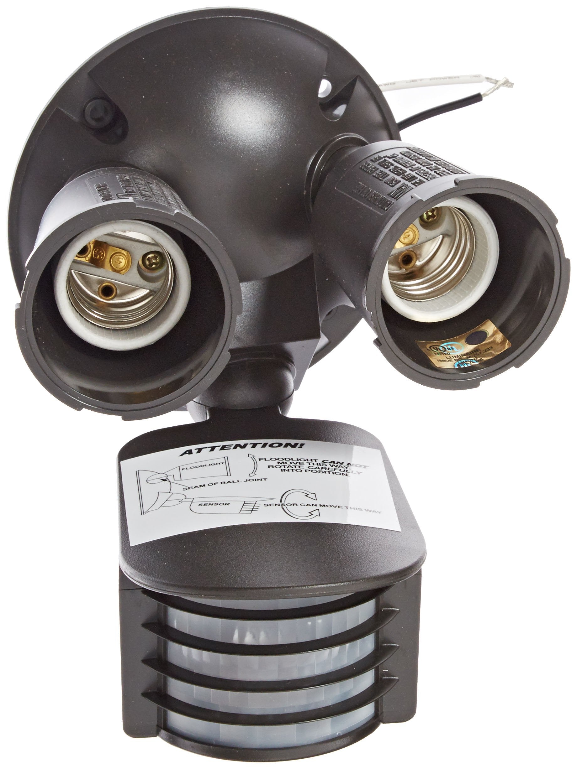 Rab Lighting Lu300 110 Luminator Floodlight Kit, Polycarbonate, 300W Power, 120V, Bronze Color, Multicolor