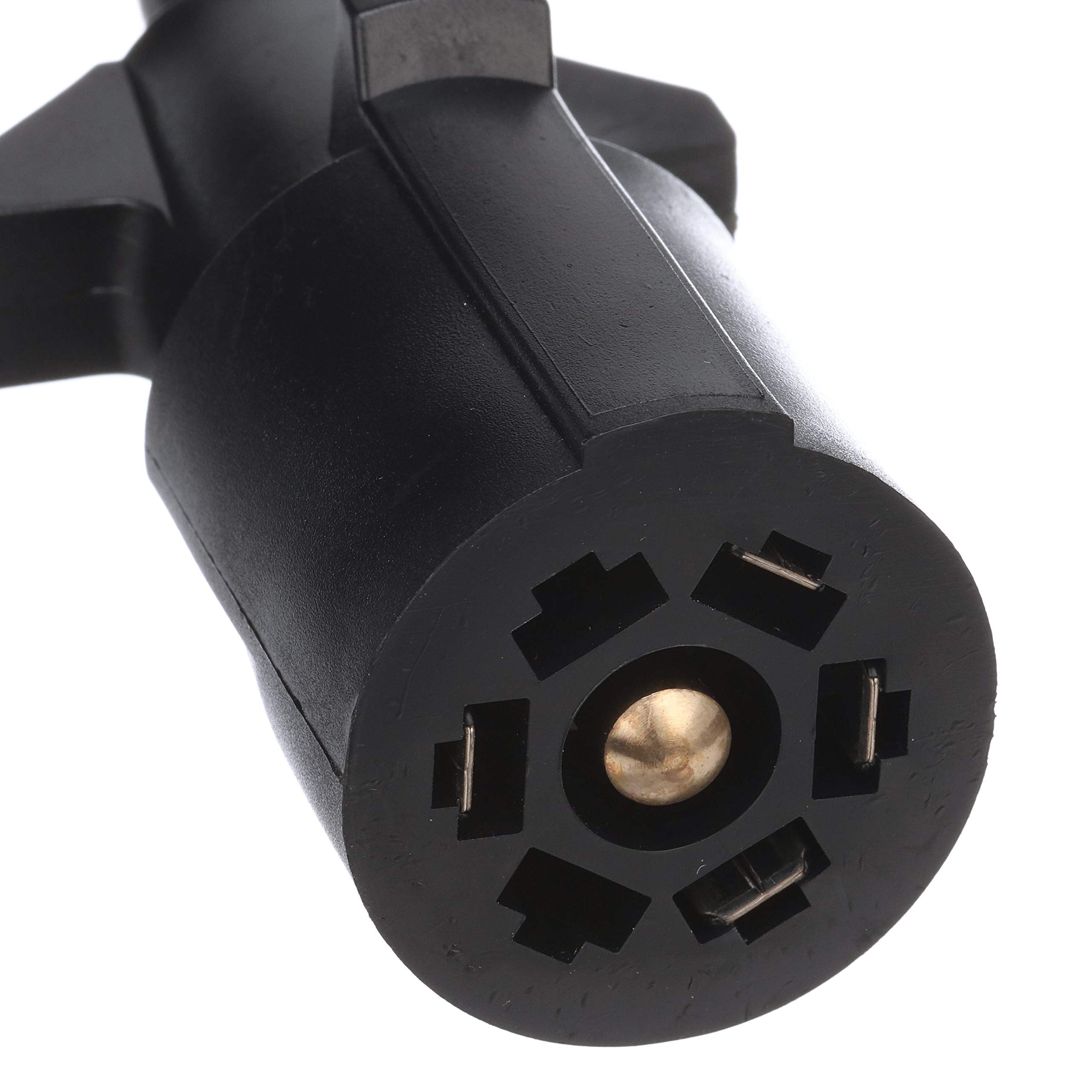 Seachoice 7-Way Round To 5-Way Flat Cable Adapter, Boat Trailer, 18 In.