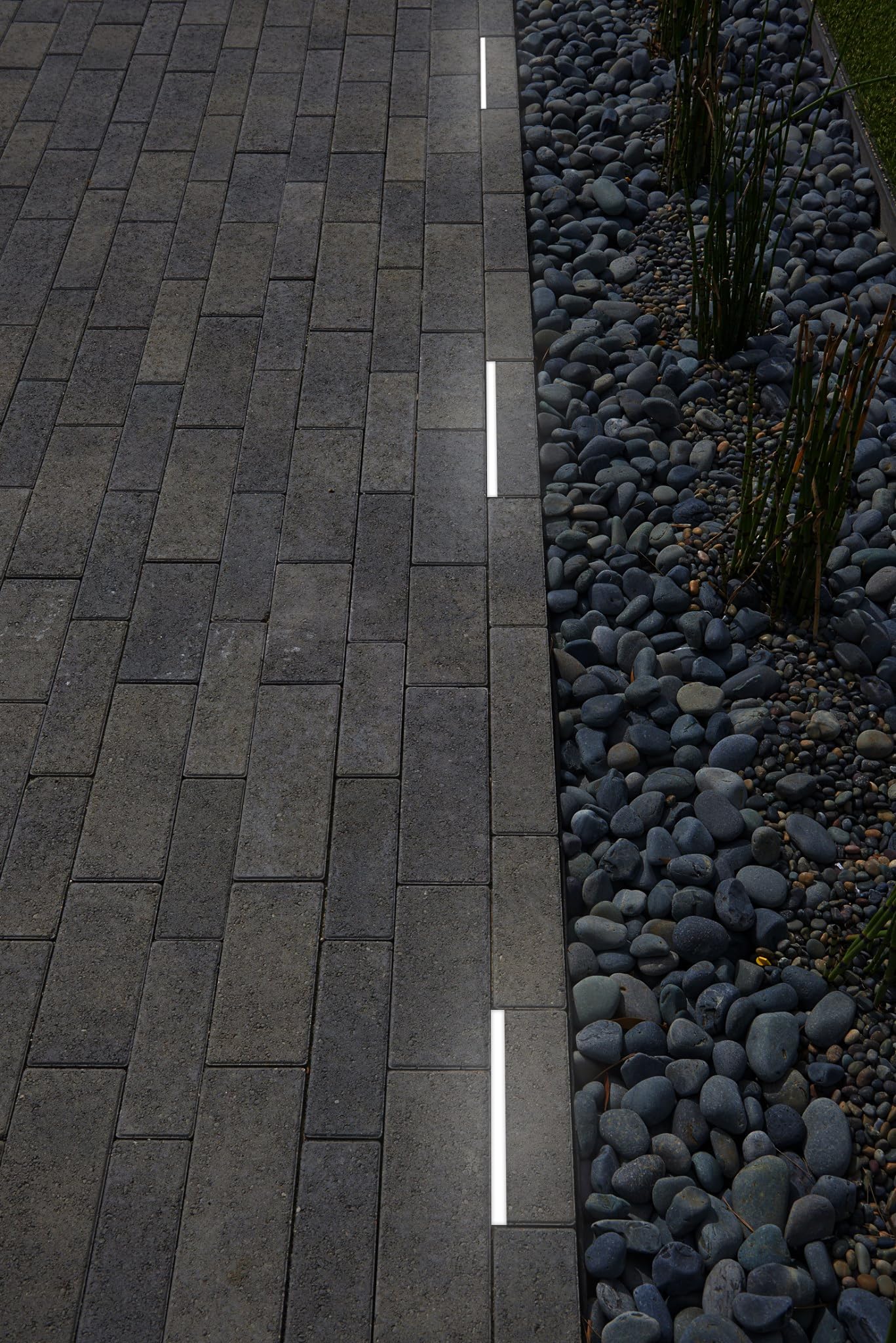 Lumengy Paver Light Slim 0.5X12 Inch Glare-Free Brick Lighting For Pavers, Walls, Driveway, Pathway & Garden, 5000K 12V Waterpro