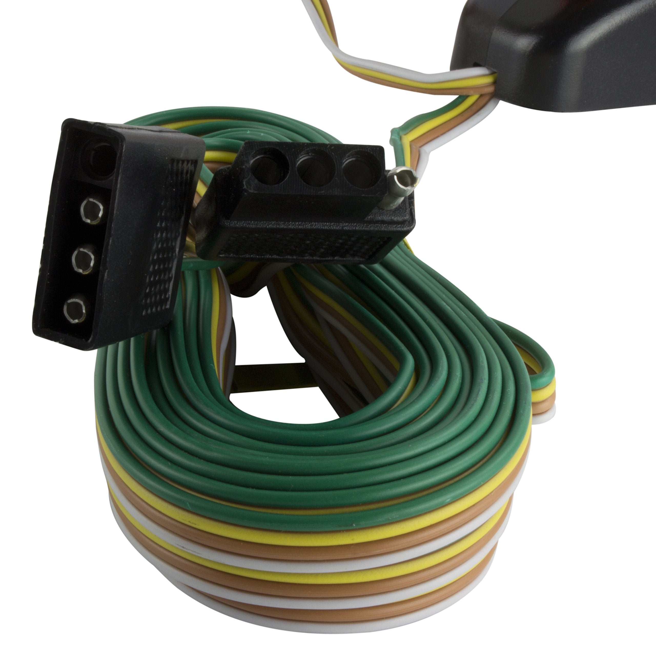 Blazer International C6300 2-Sided Magnetic Trailer Towing Light Kit, Red And Amber