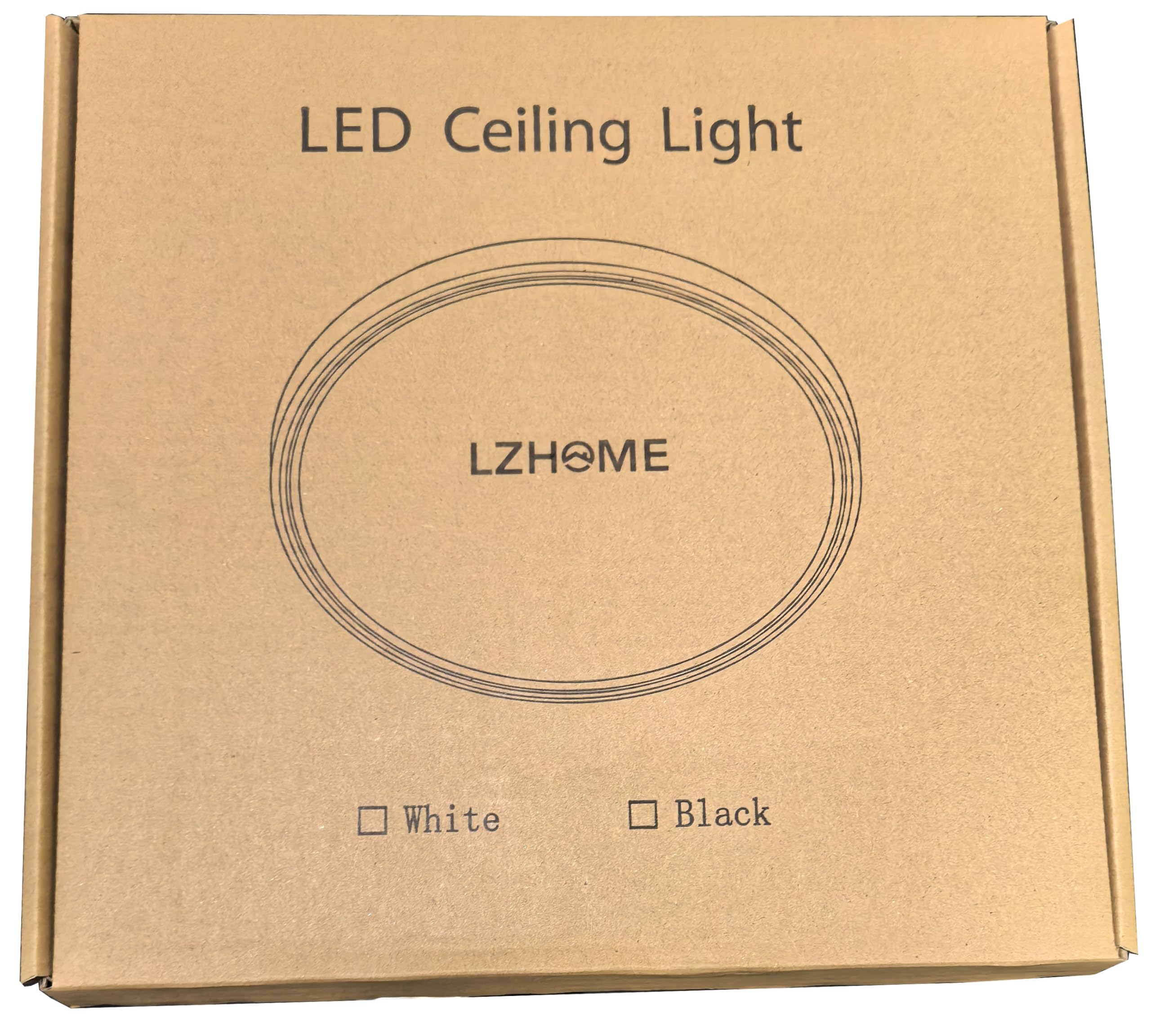 Lzhome Led Ceiling Light, 2800Lm Super Bright 9 Inch Led Flush Mount Ceiling Light 3000K/4500K/6000K 3Cct Dimmable For Kitchen,B