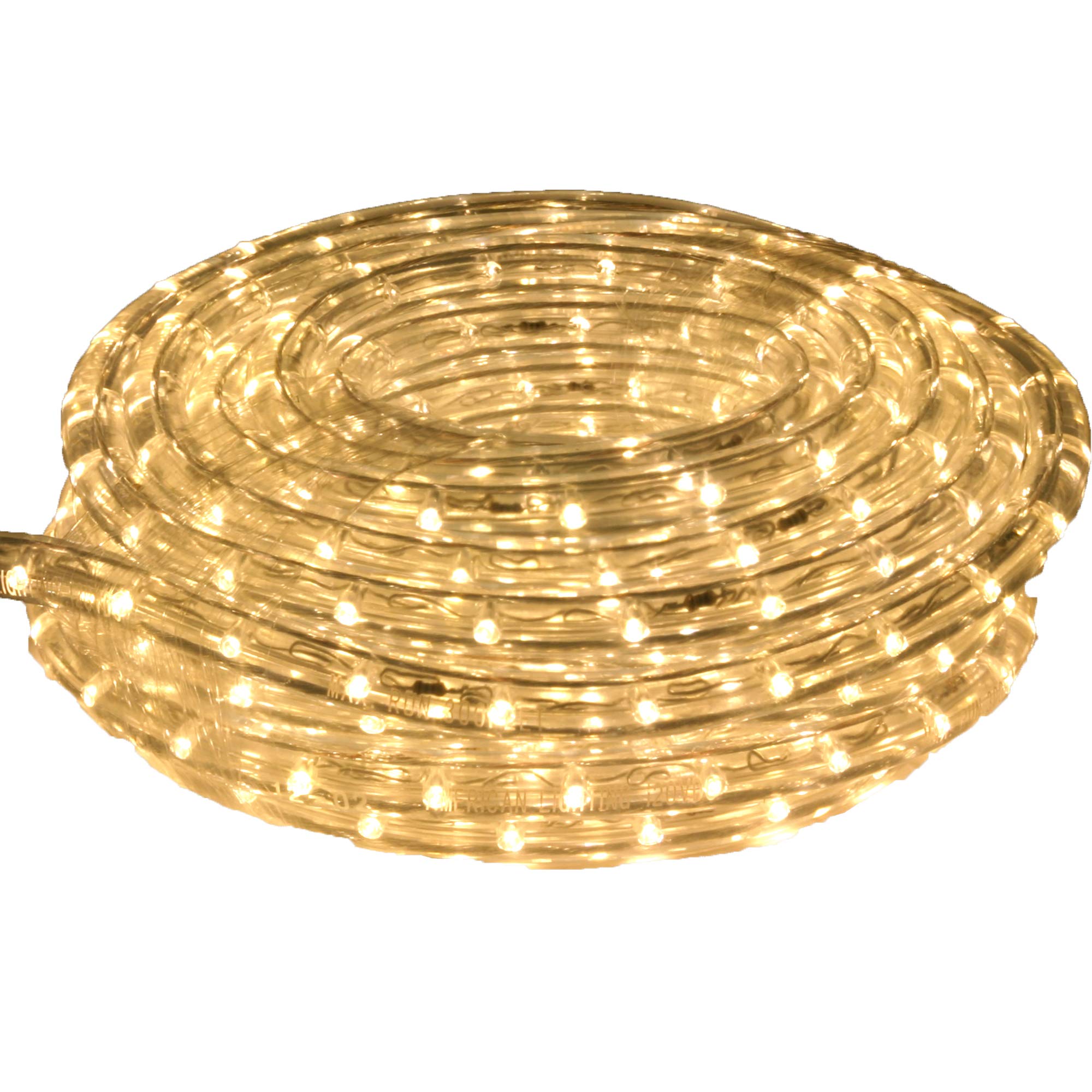 American Lighting Flexbrite Led Rope Lighting Kit With Mounting Clips, 3000K Warm White, 9-Foot (Lr-Led-Ww-9)