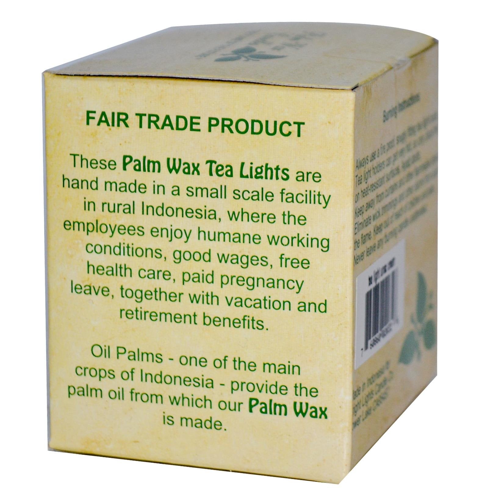 Cndl,Gls Tea Light,Cream