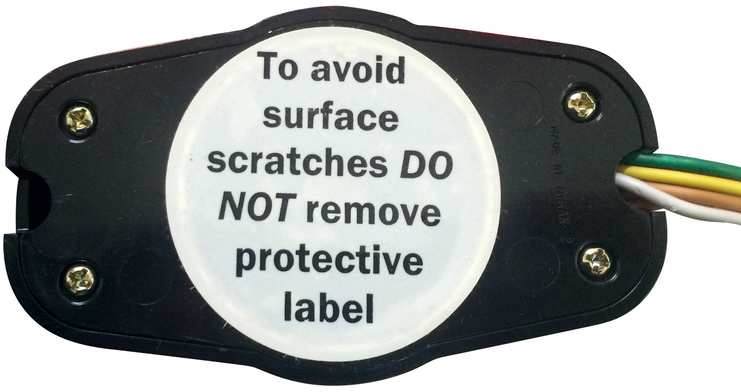 Blazer International C6300 2-Sided Magnetic Trailer Towing Light Kit, Red And Amber