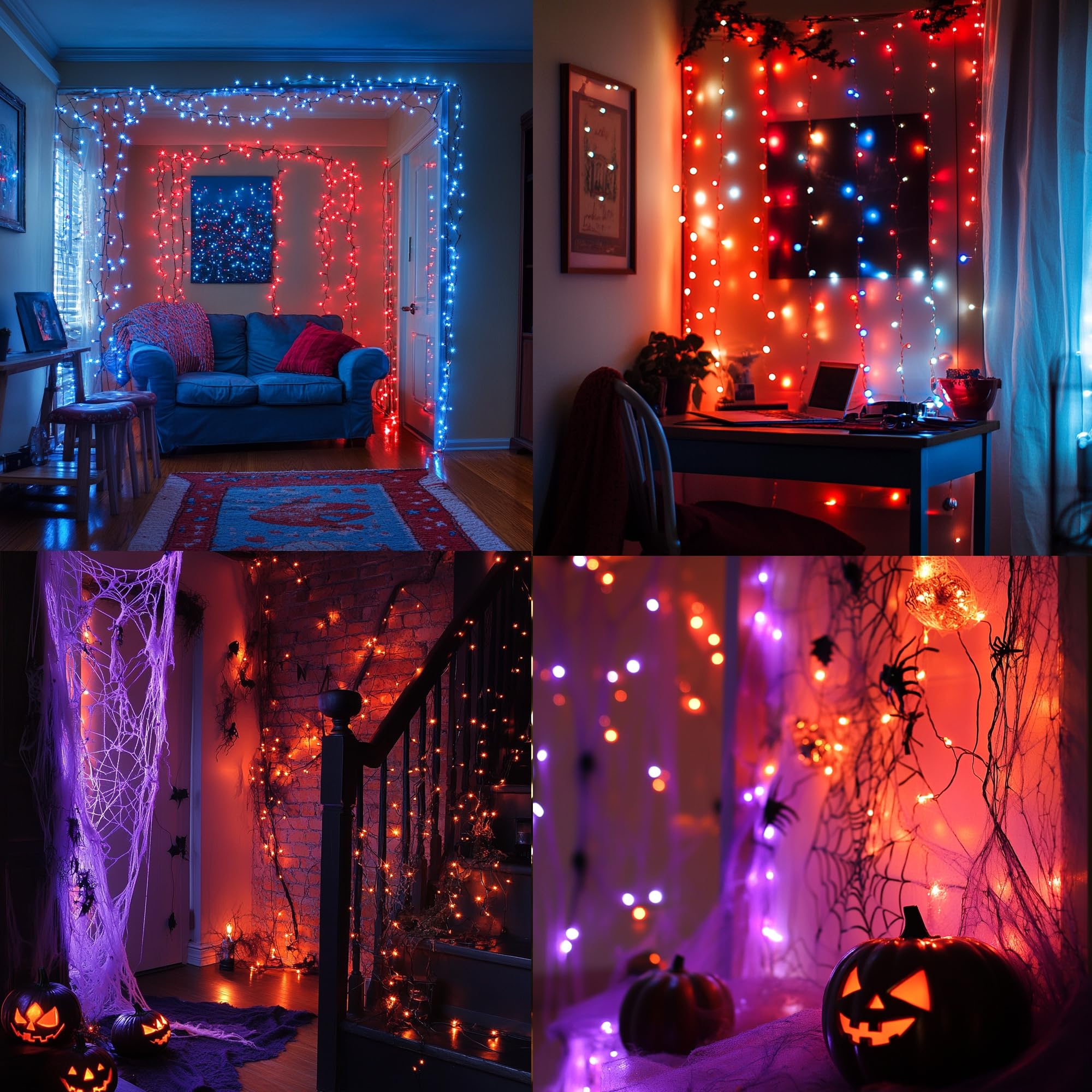 Dazzle Bright 32.8 Ft Rgb Copper Wire Fairy Lights, 100 Led Usb String Lights With Remote & Timer, Waterproof Indoor Outdoor Decoration For Christmas, Party, Wedding